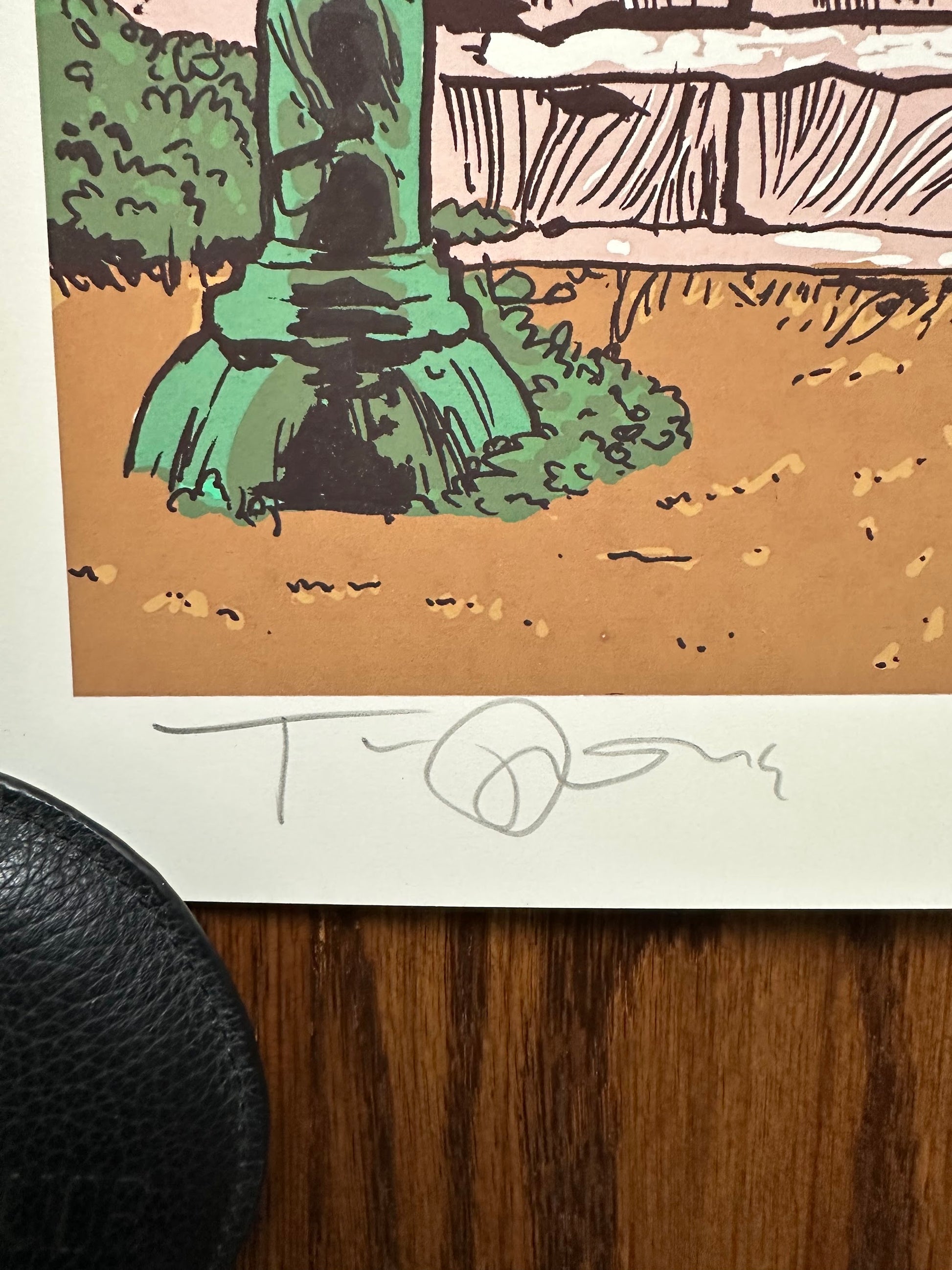 Tim Doyle - Kill Bill "Pai Mei Awaits" 12x24 movie poster - detail image 5