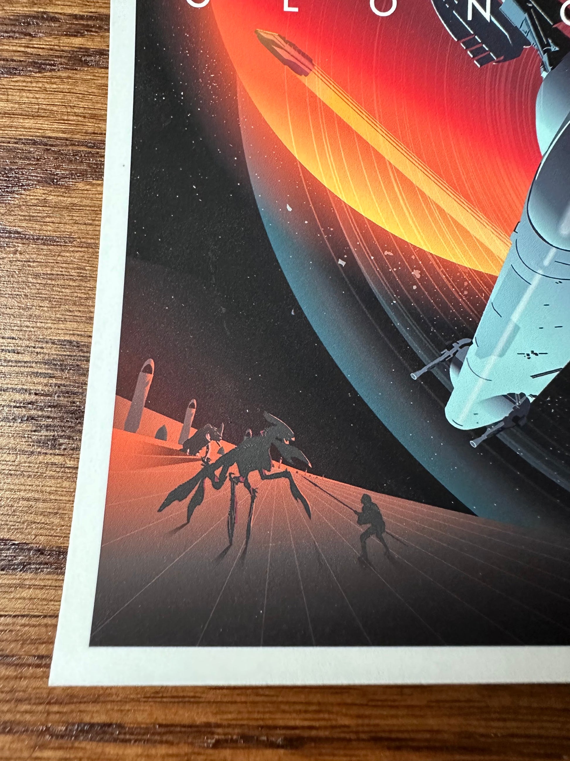 Craig Drake - Star Wars Geonosis Handbill 4.75x5 art print - detail image 2