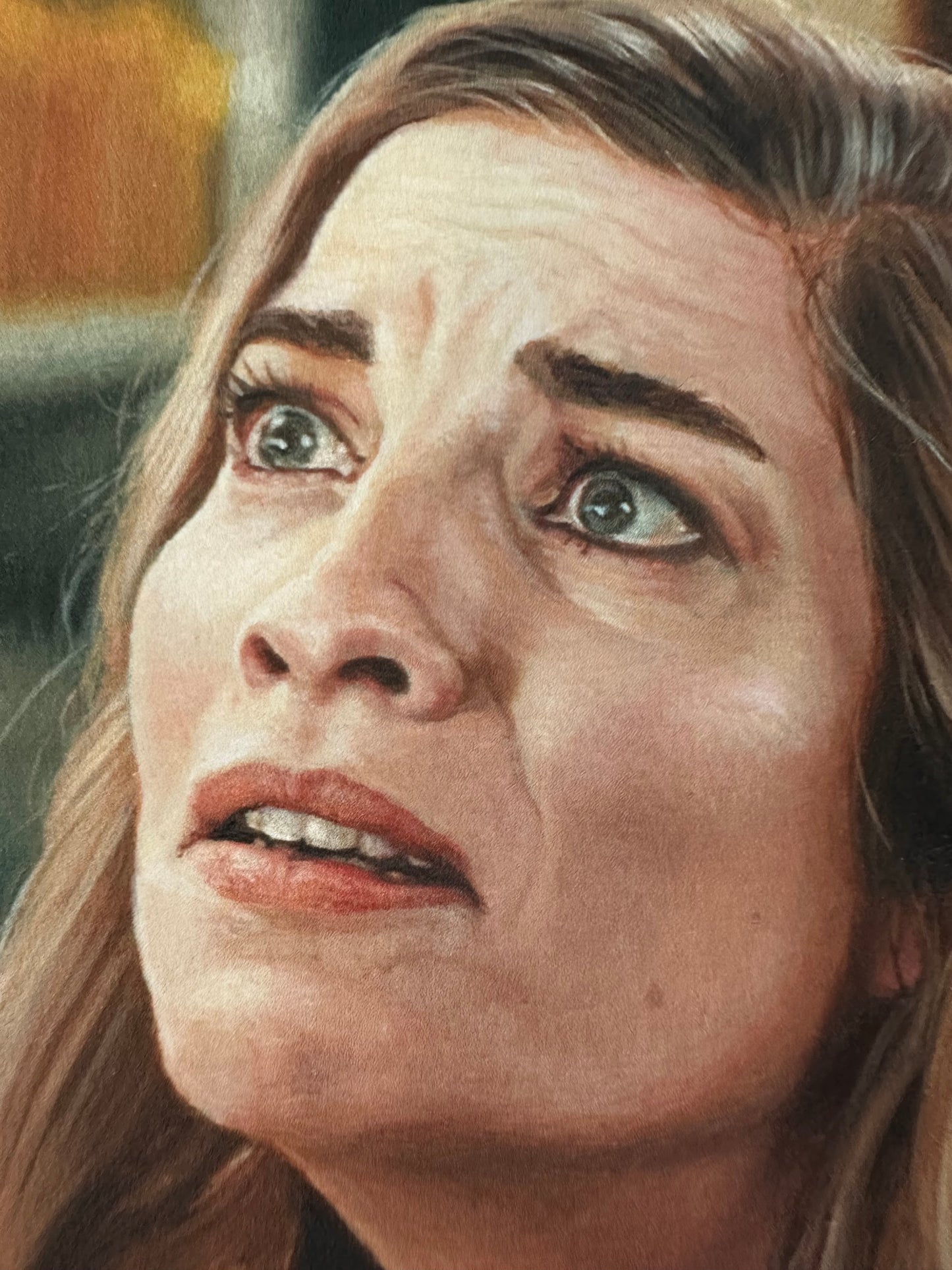 Ashton Gallagher - Schitt's Creek Alexis Rose Portrait 6x6 art print - detail image 2