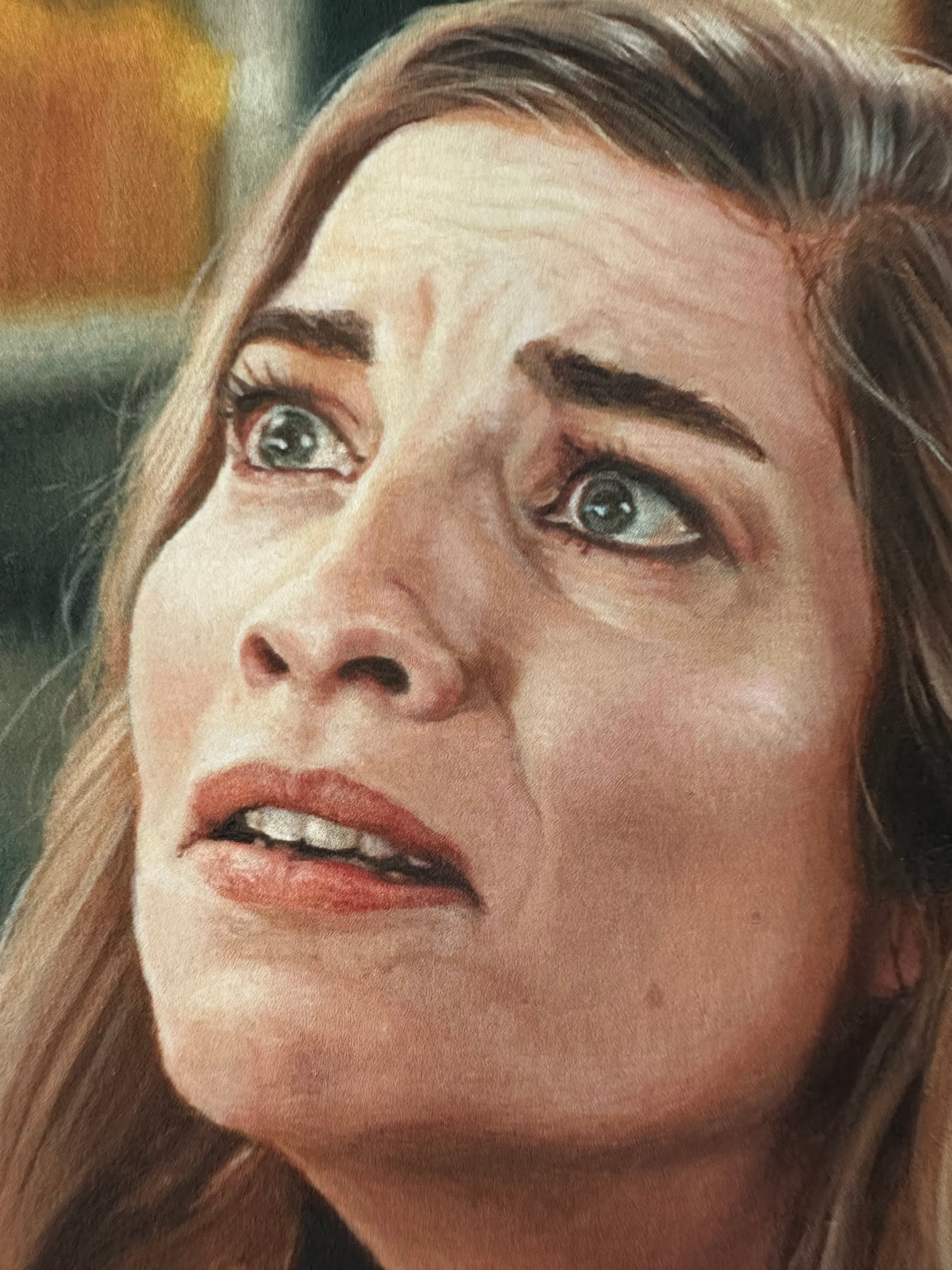 Ashton Gallagher - Schitt's Creek Alexis Rose Portrait 6x6 art print - detail image 2