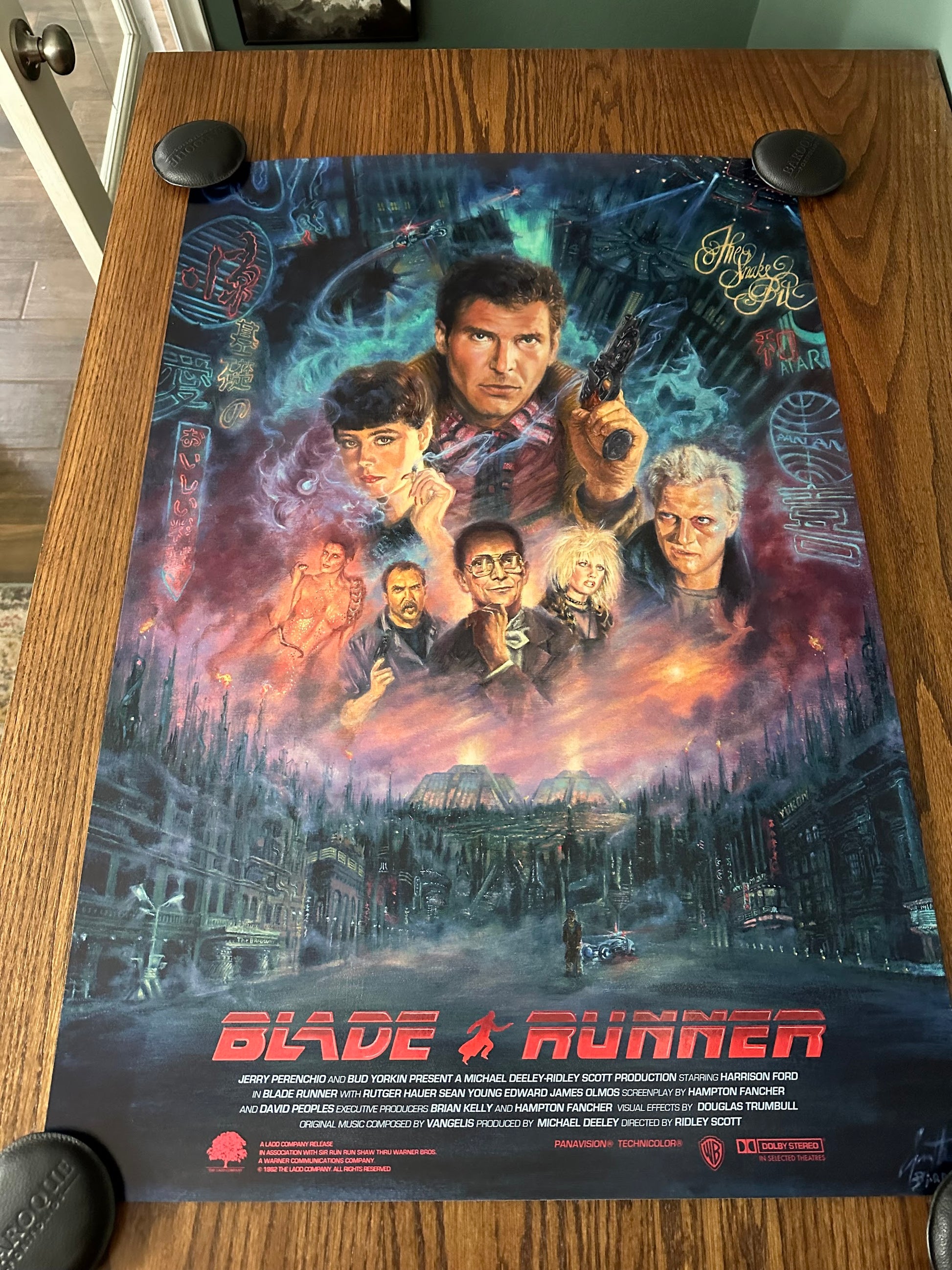 Gustavo Baroni - Blade Runner 24x36 movie poster