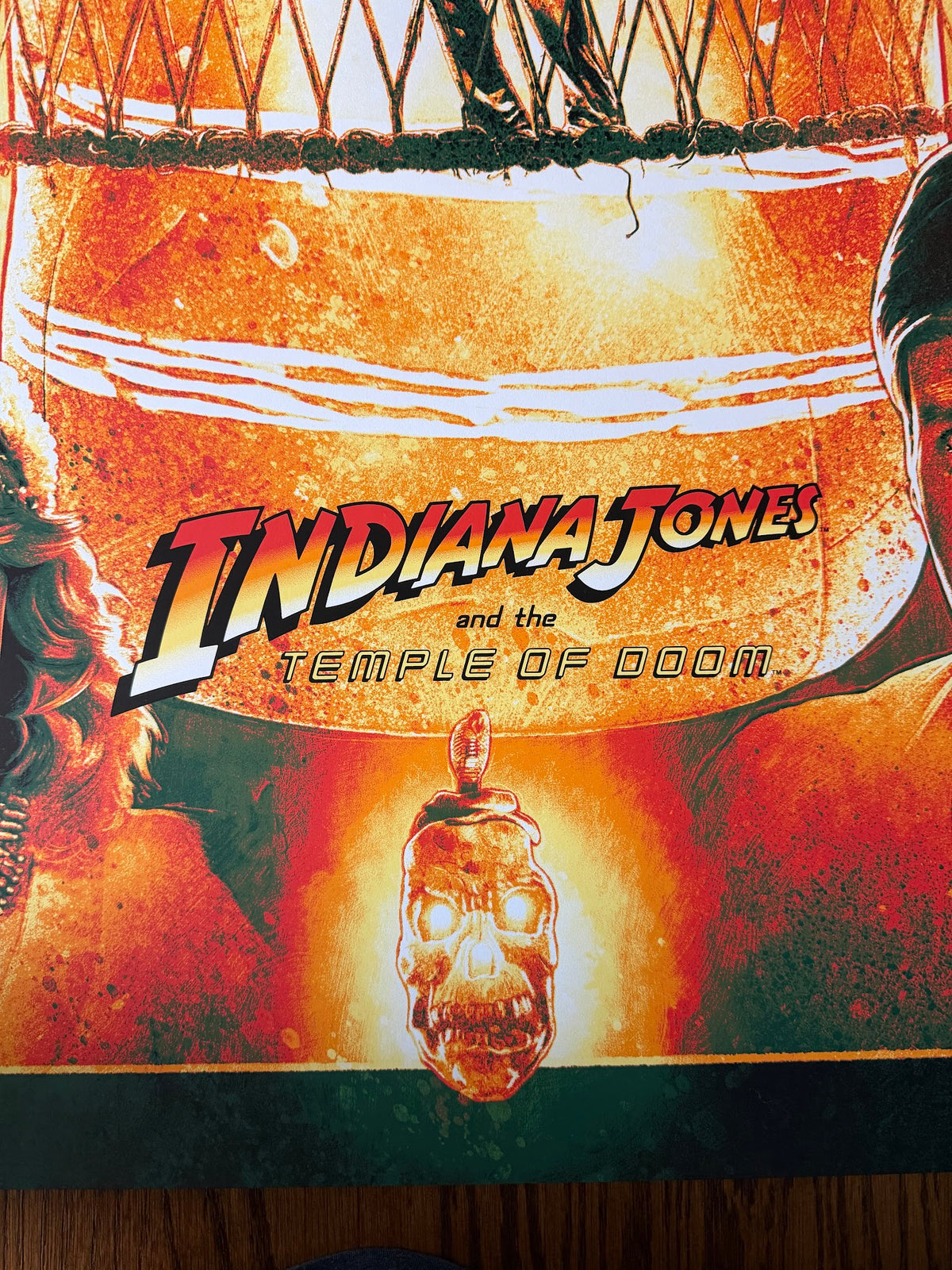 Kevin Wilson - Indiana Jones Temple of Doom - 24x36 - Limited Edition Poster