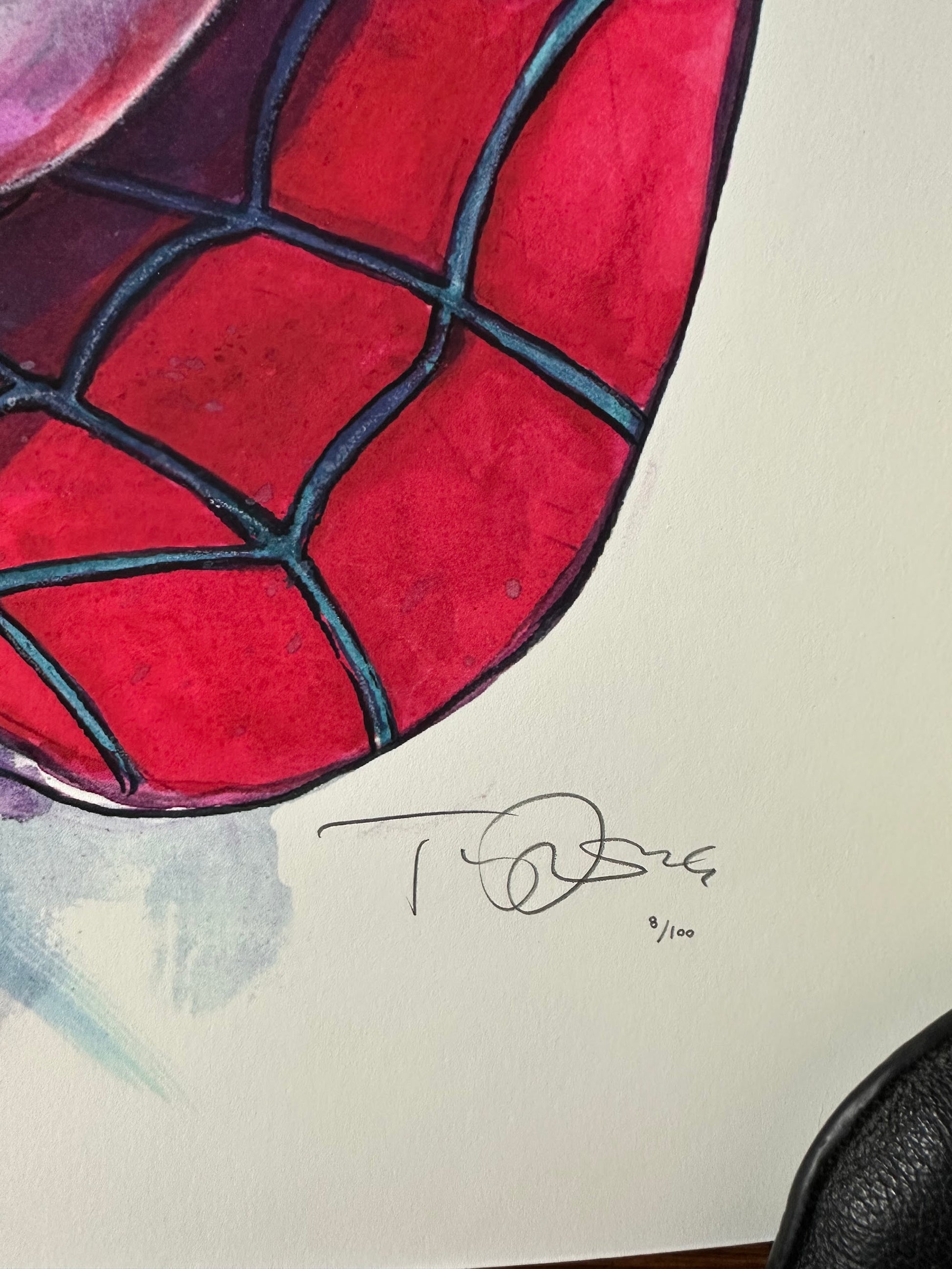 Tim Doyle - Shiny Objects Spider Gwen 8x10 art print - detail image 3