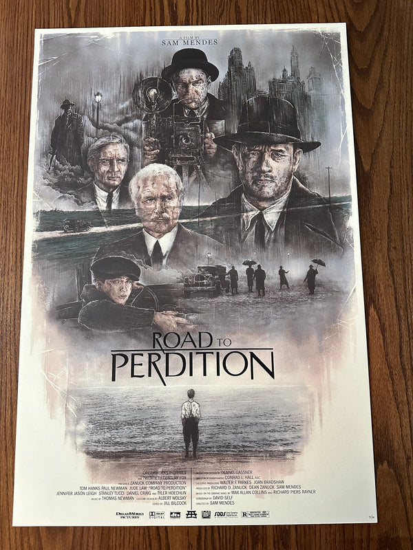 Andrew Rowland - Road to Peridition - 24x36 - Limited Edition Poster