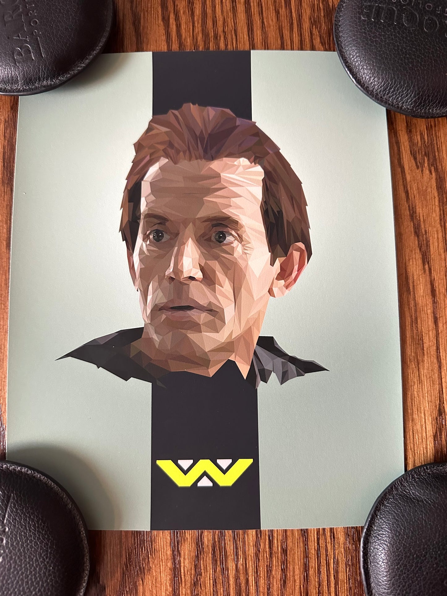 Andy Duke - Aliens Bishop Portrait 8x10 art print