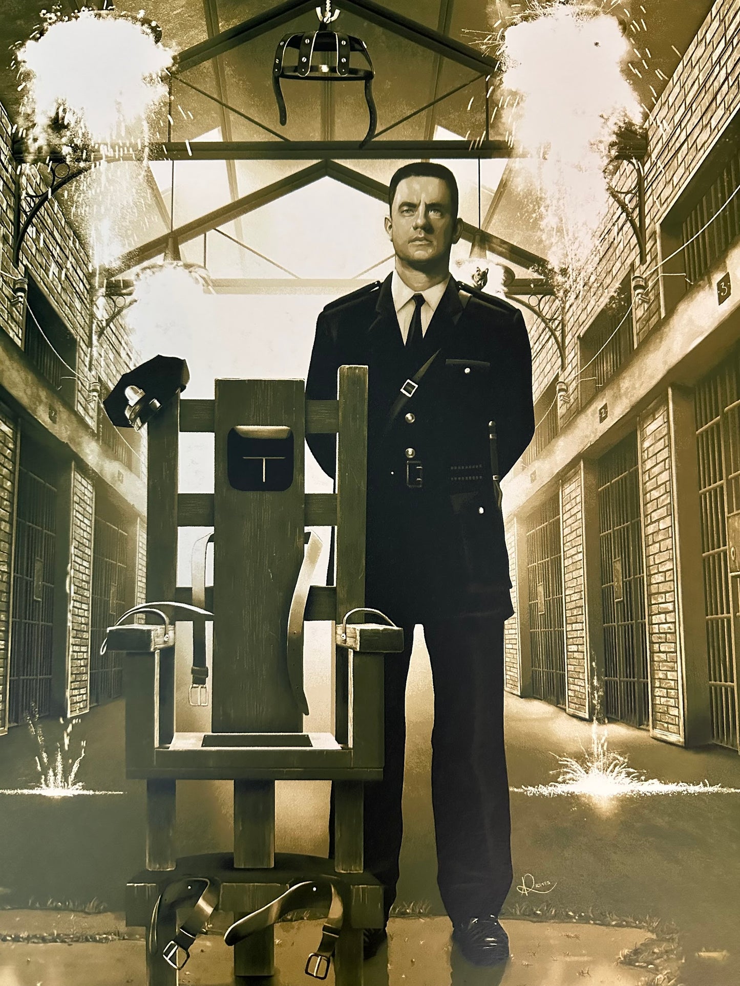 Alberto Reyes - The Green Mile 36x24 movie poster - detail image 2