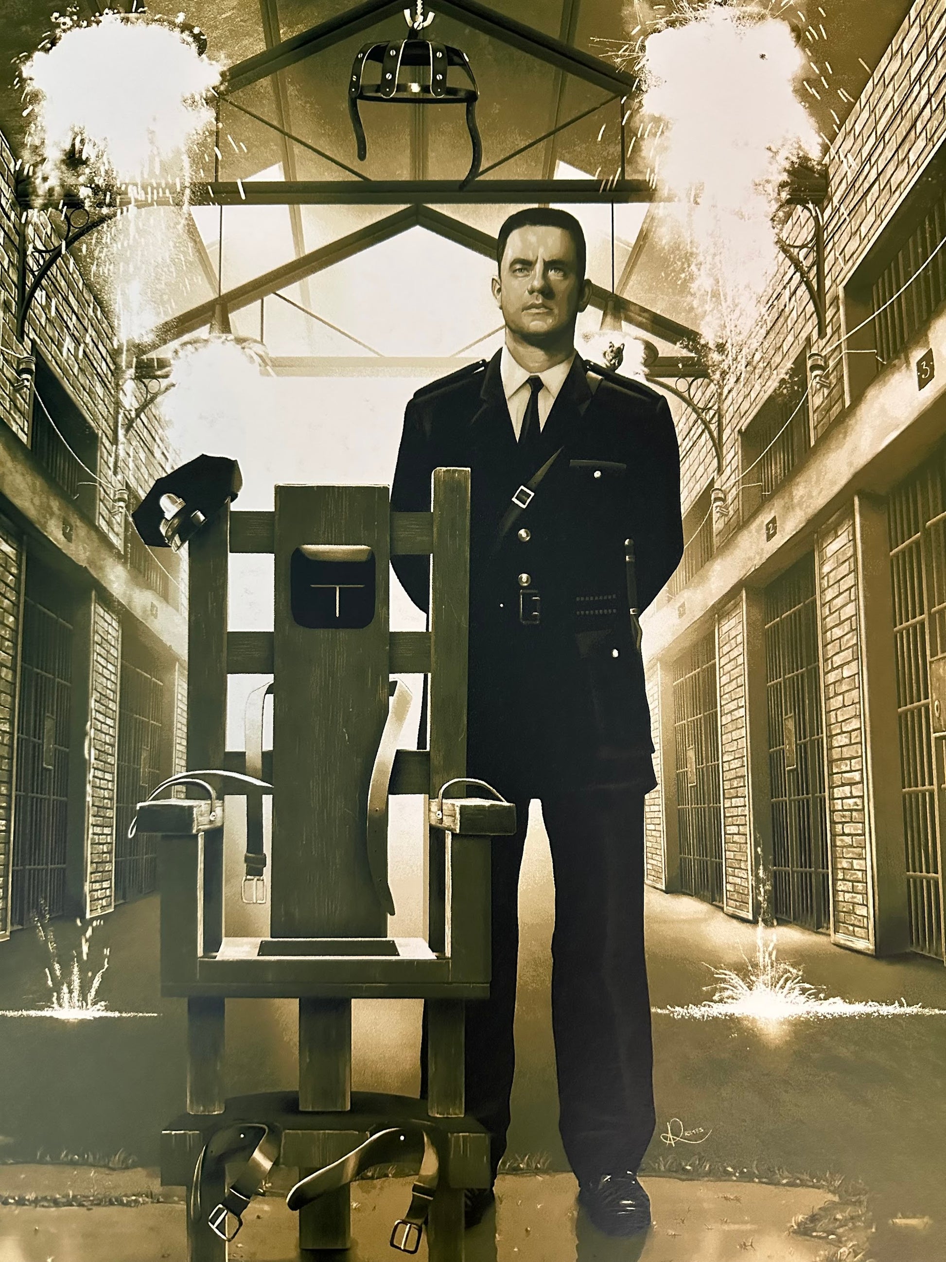 Alberto Reyes - The Green Mile 36x24 movie poster - detail image 2