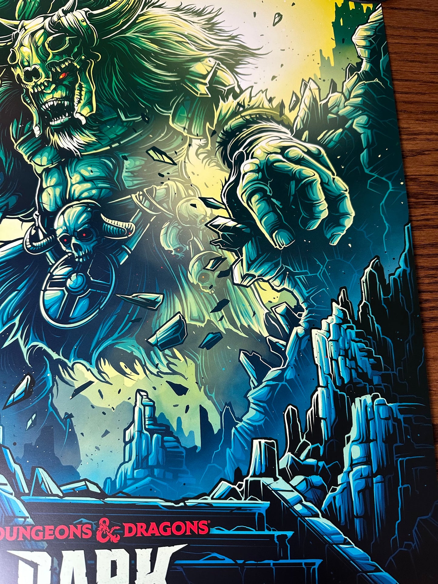 Dan Mumford - Dungeons and Dragons Dark Alliance 18x24 movie poster - detail image 3