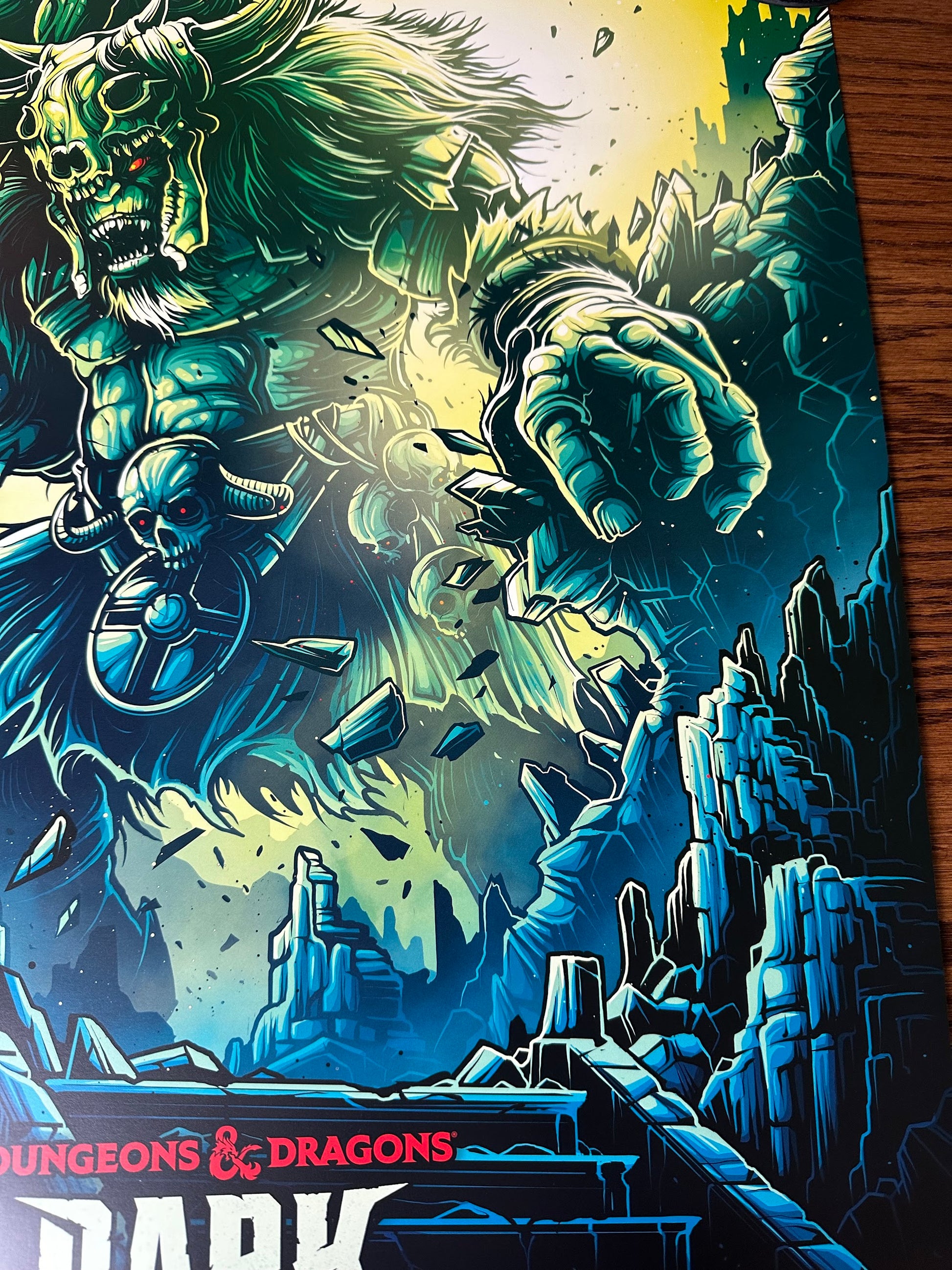 Dan Mumford - Dungeons and Dragons Dark Alliance 18x24 movie poster - detail image 3