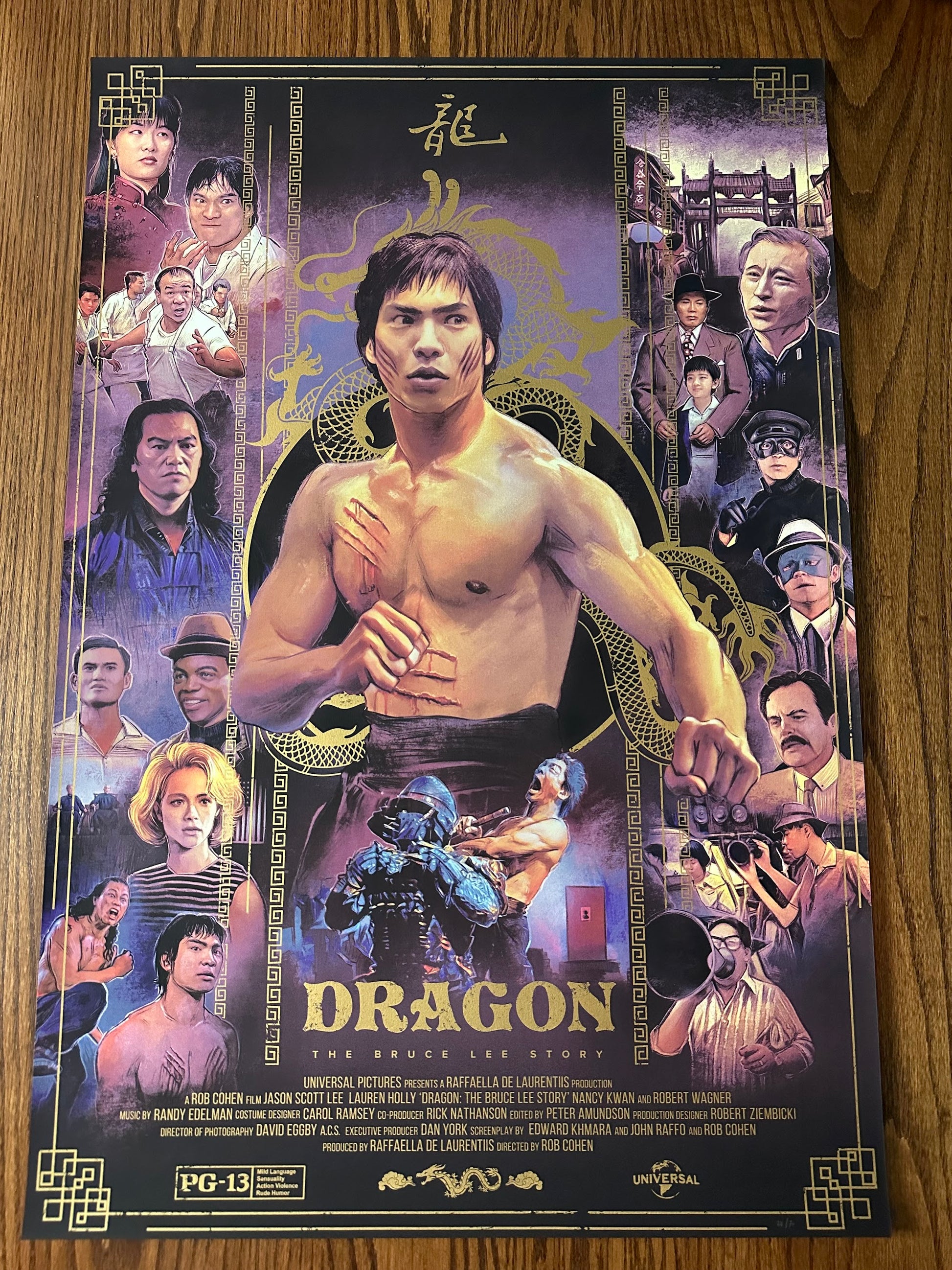 Vlad Rodriguez - Dragon Bruce Lee Story 24x36 movie poster