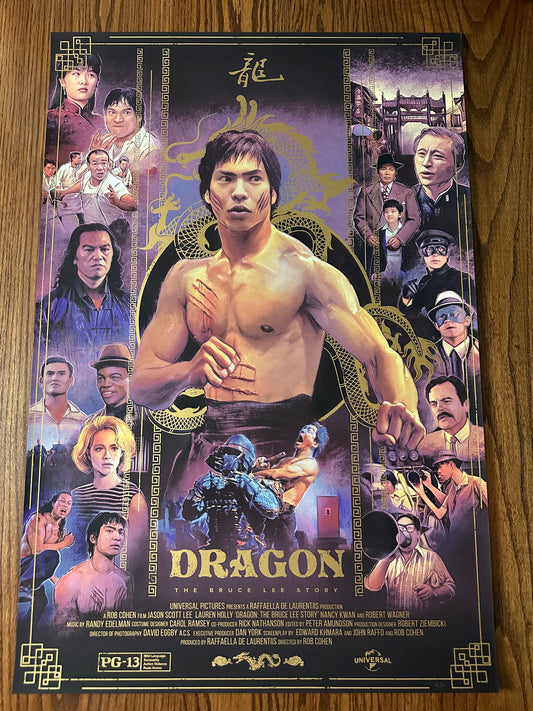 Vlad Rodriguez - Dragon Bruce Lee Story 24x36 movie poster