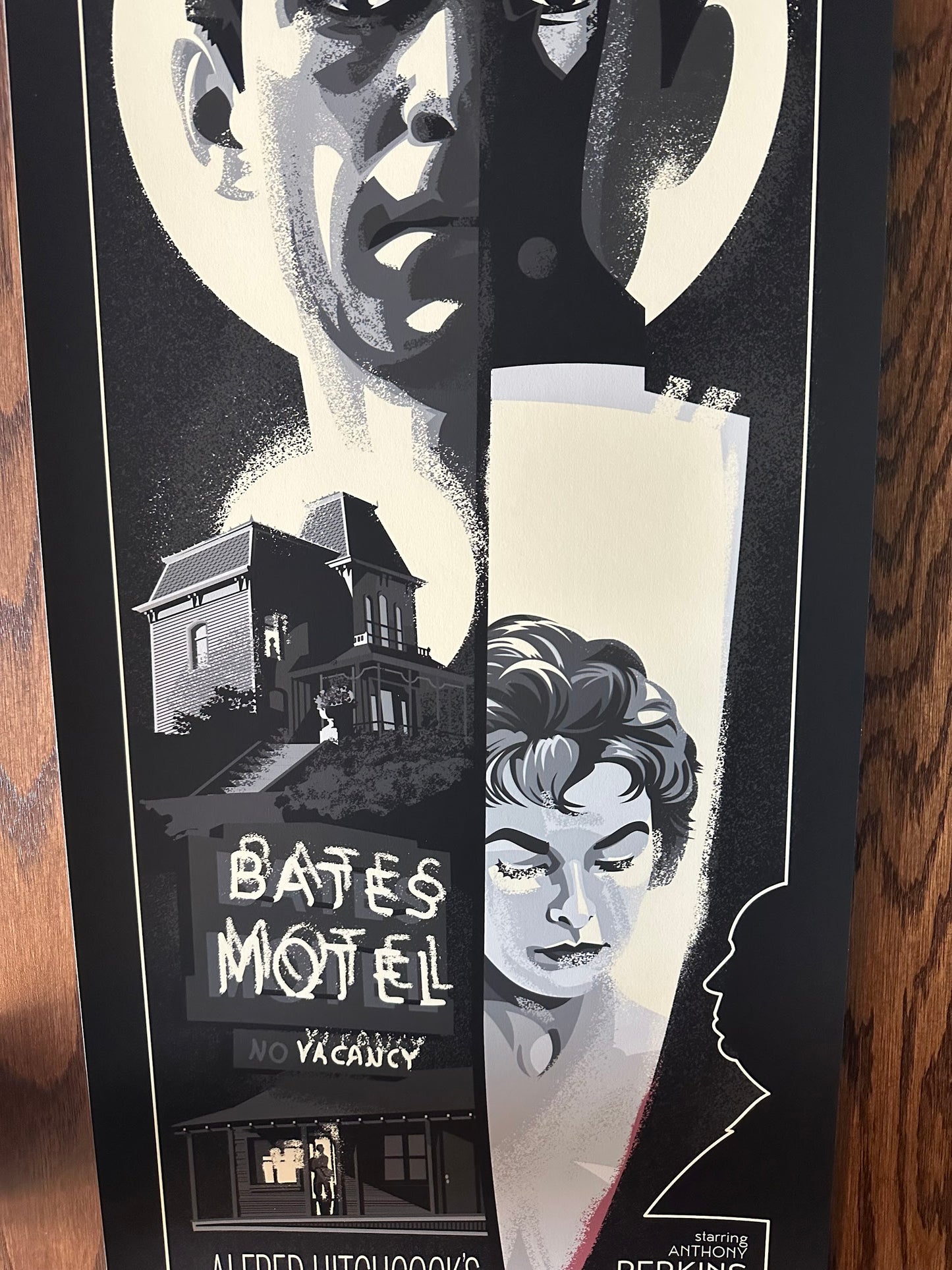 Danny Haas - Psycho 12x36 movie poster - detail image 3