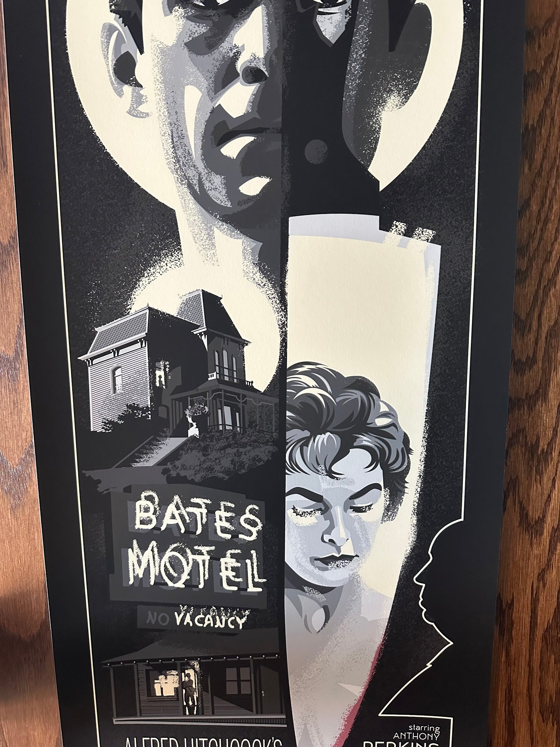 Danny Haas - Psycho 12x36 movie poster - detail image 3