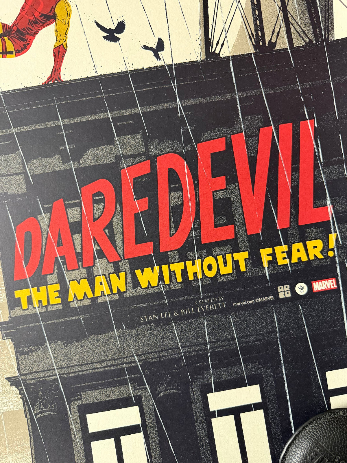 Matt Ferguson - Daredevil Man Without Fear Variant - 18x24 - Limited Edition Poster