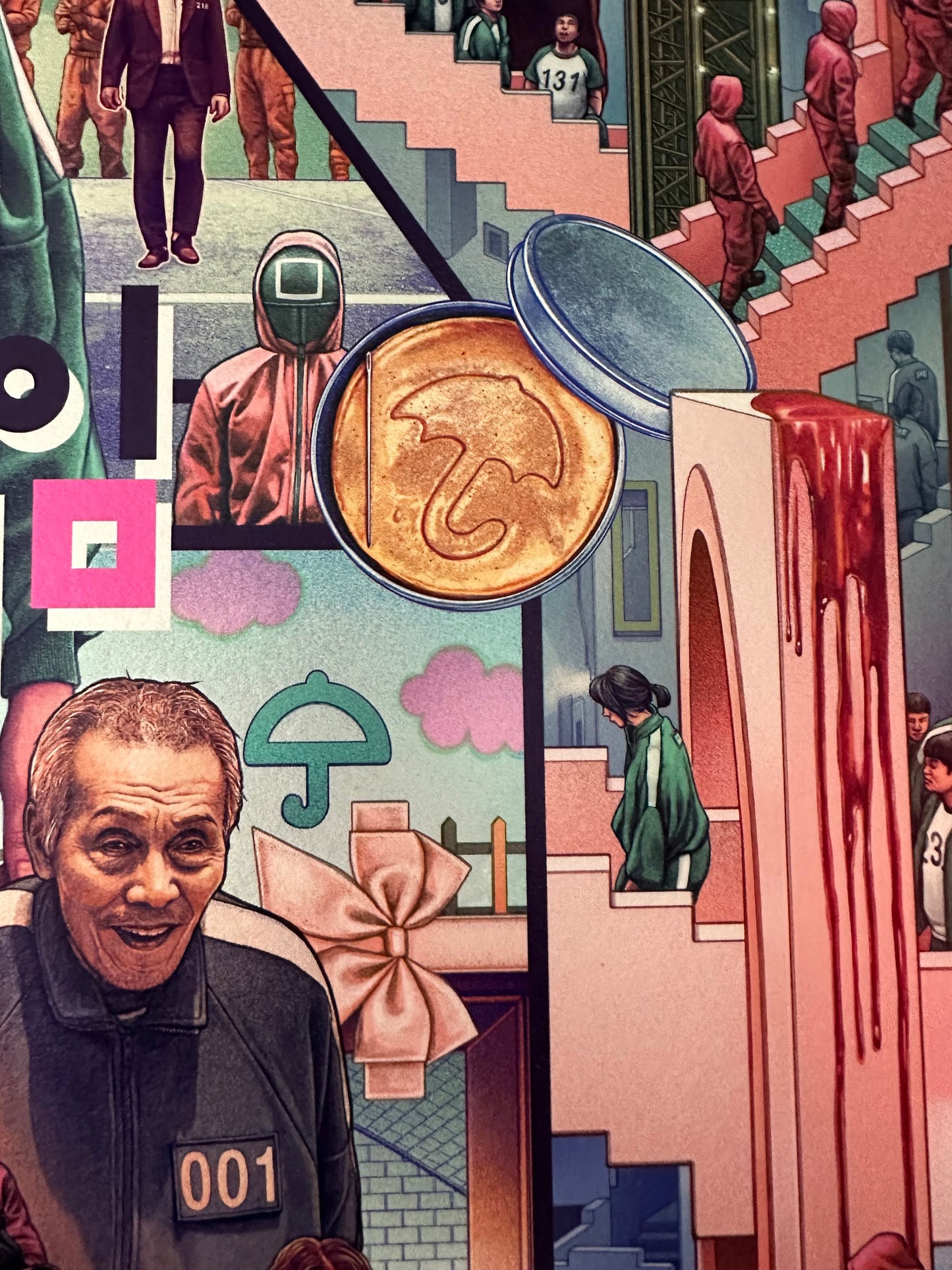 Ise Ananphada - Squid Game Variant 24x36 movie poster - detail image 4