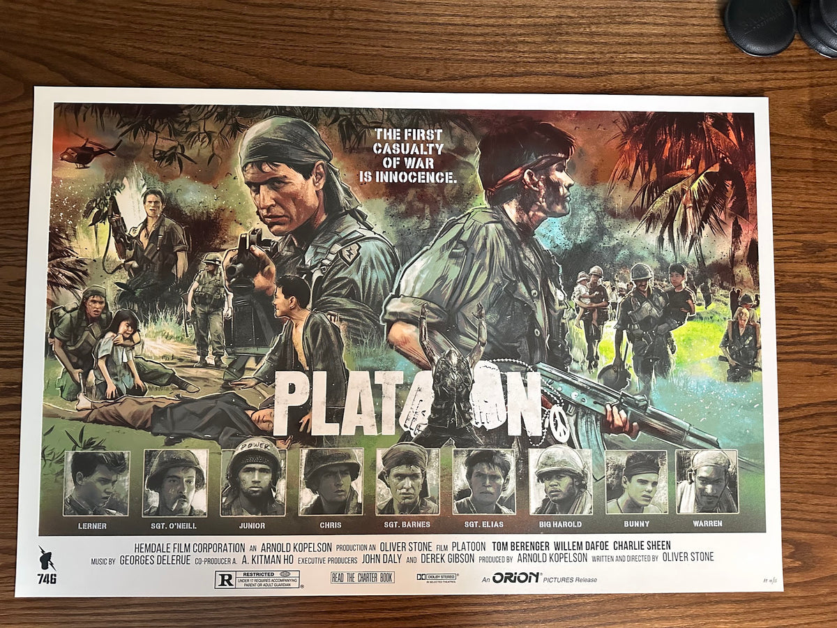 Vlad Rodriguez - Platoon - 36x24 - Limited Edition Poster