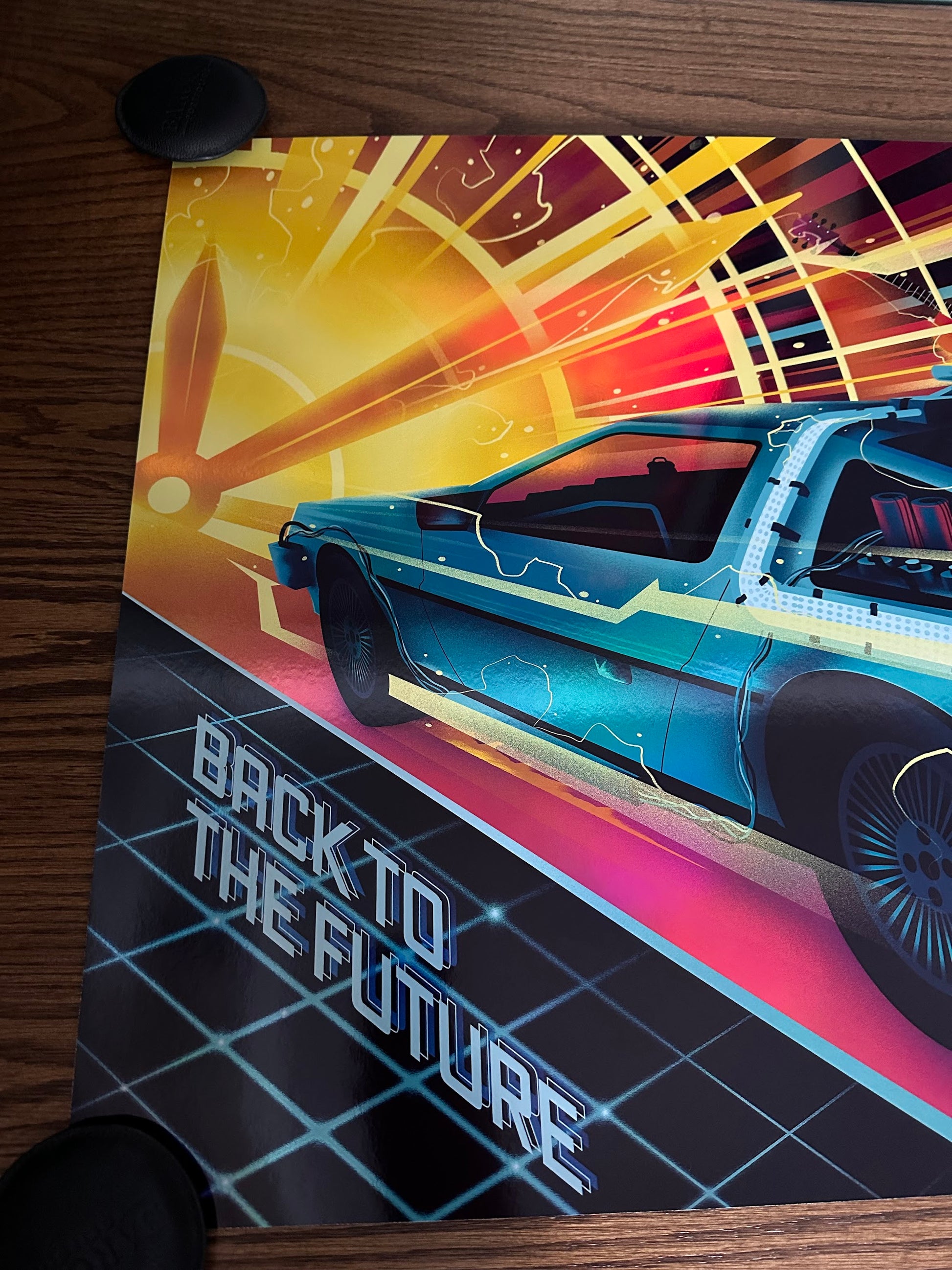 Arno Kiss - Back to the Future Foil 36x24 movie poster - detail image 2