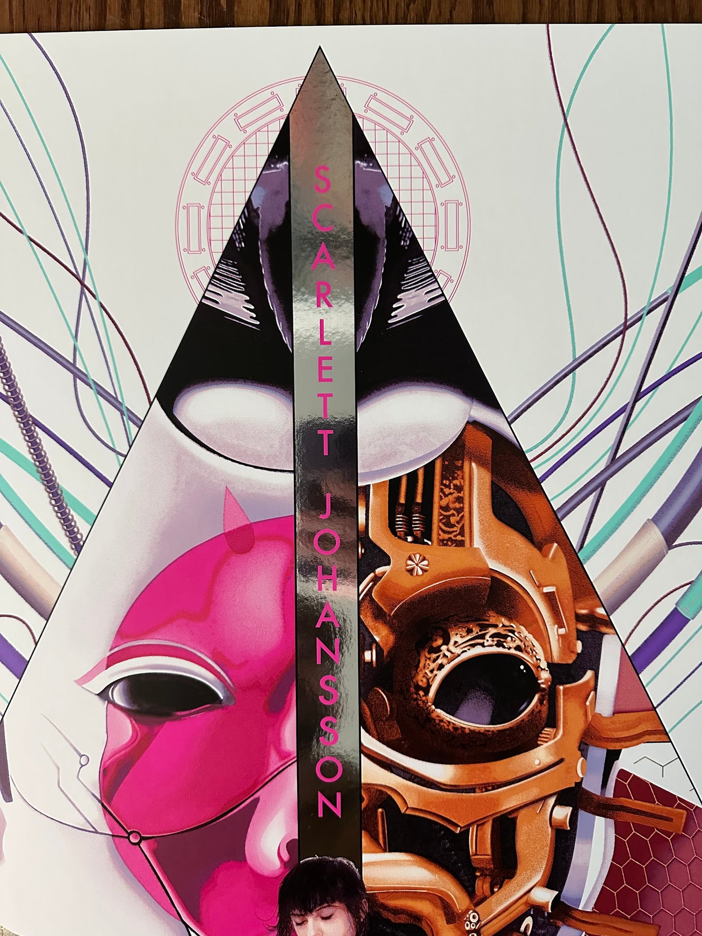Alberto Reyes - Ghost in the Shell Foil Variant 24x36 movie poster - detail image 3