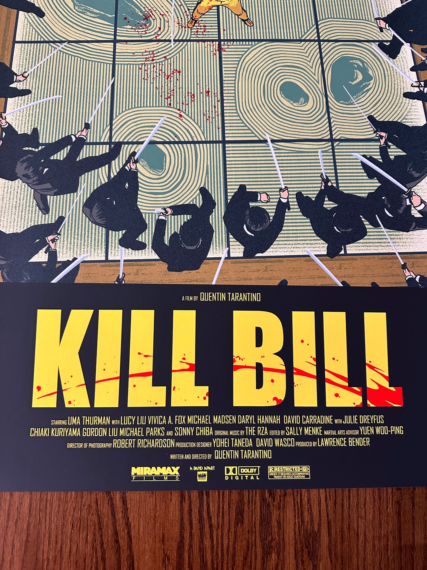 Andrew Kwan - Kill Bill 24x36 movie poster - detail image 5