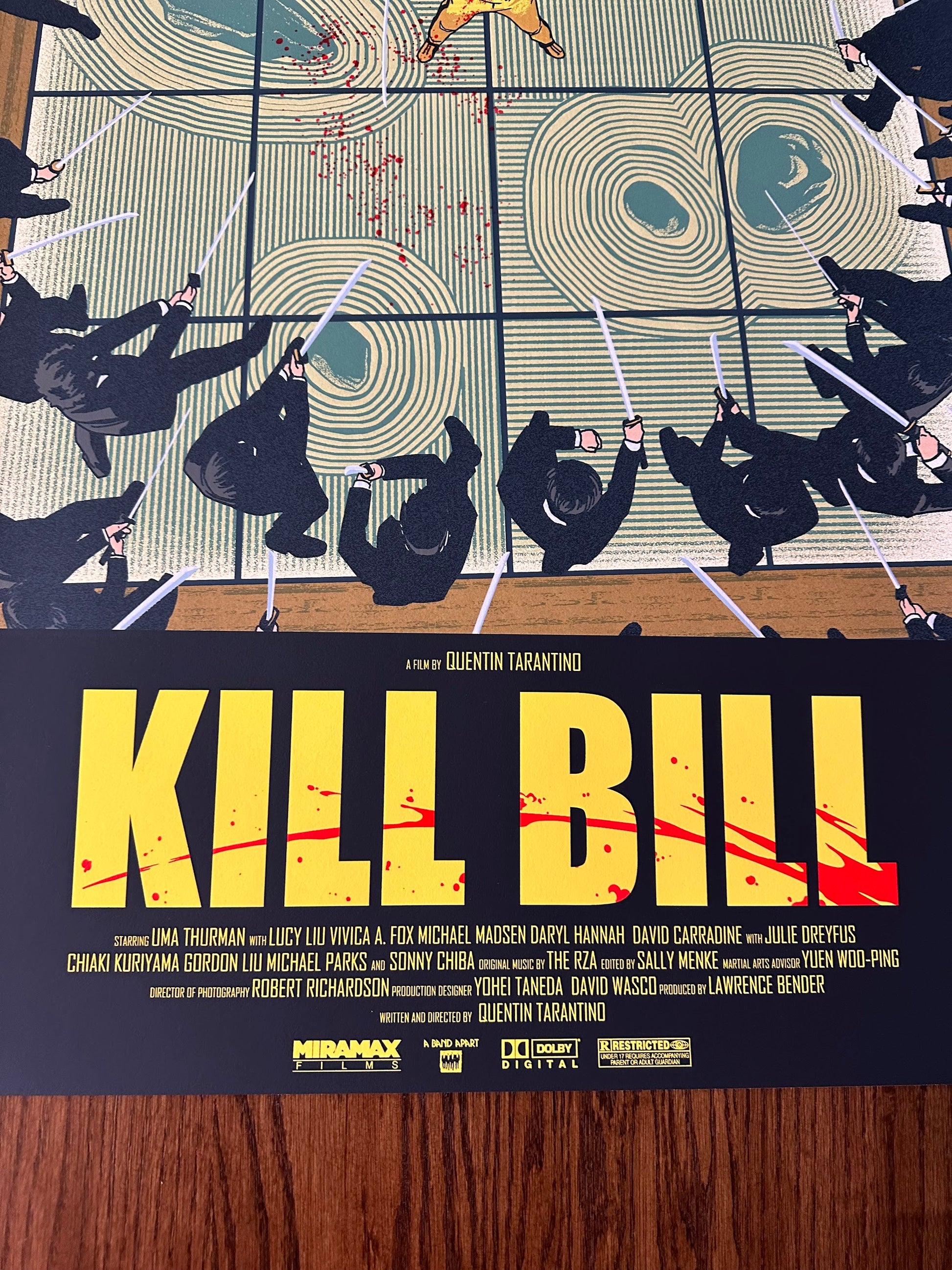 Andrew Kwan - Kill Bill 24x36 movie poster - detail image 5