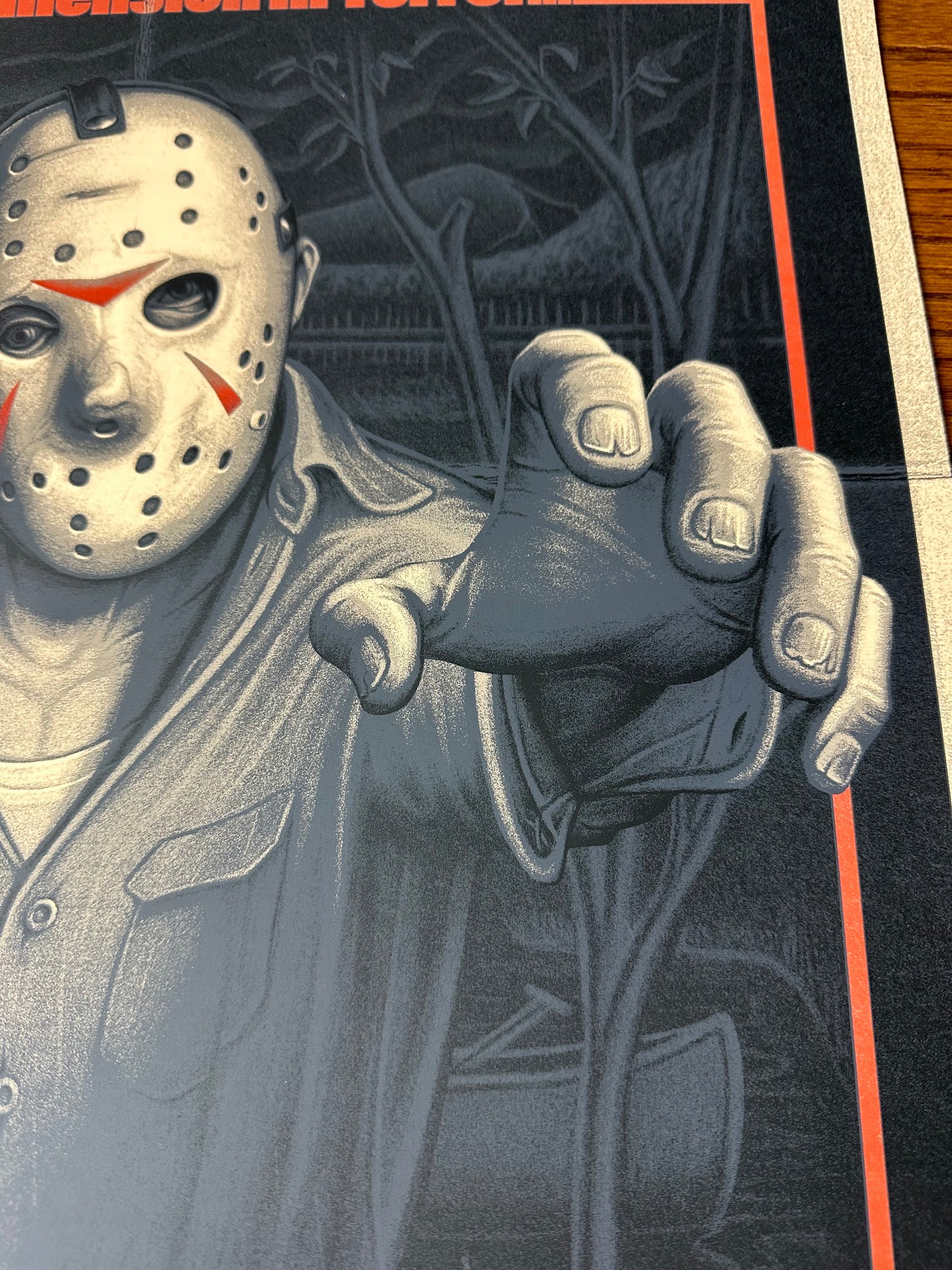 Melvin Mago - Friday the 13th Part 3 18x24 movie poster - detail image 3