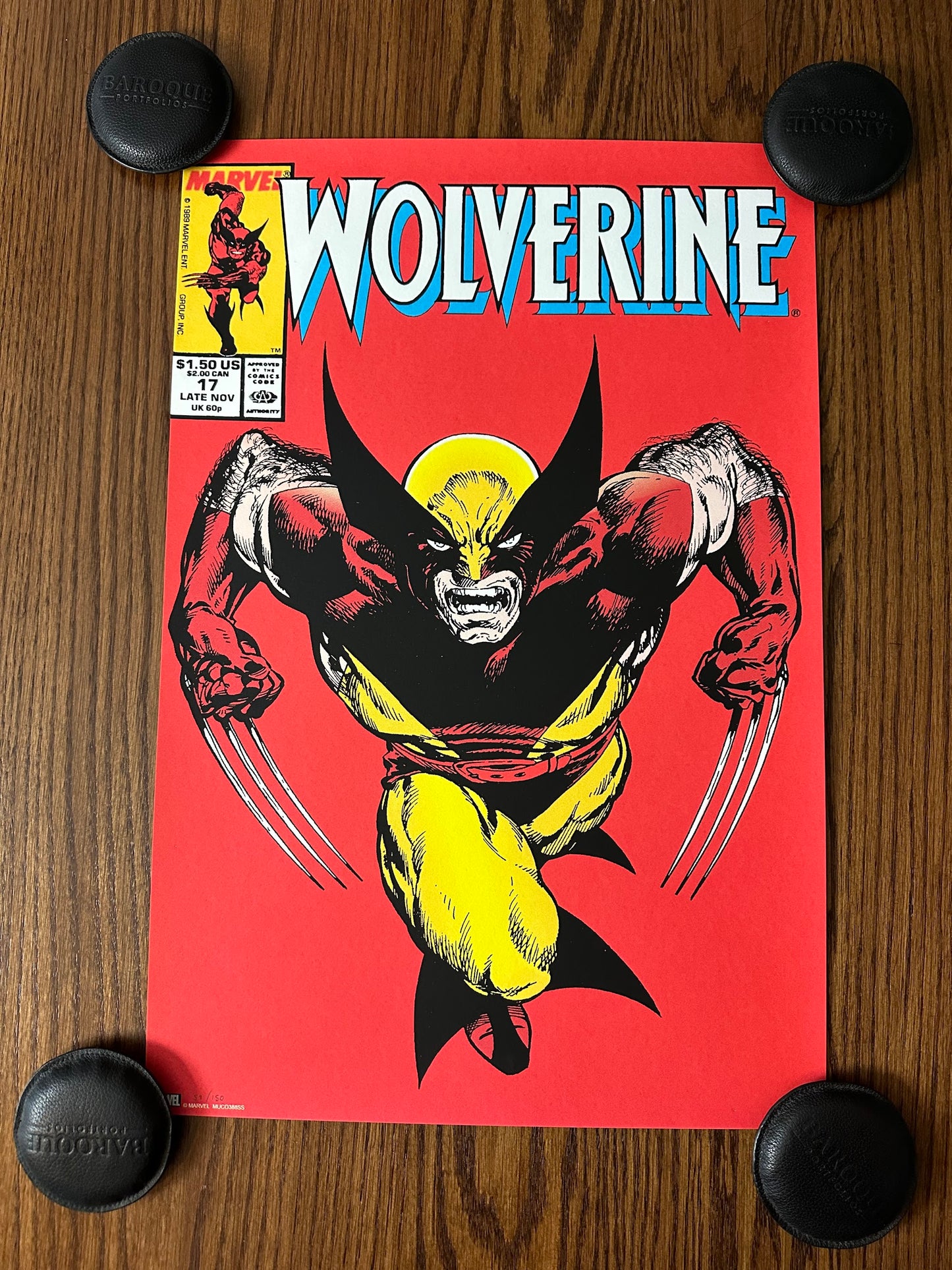 John Byrne - Marvel Wolverine #17 16x24 movie poster