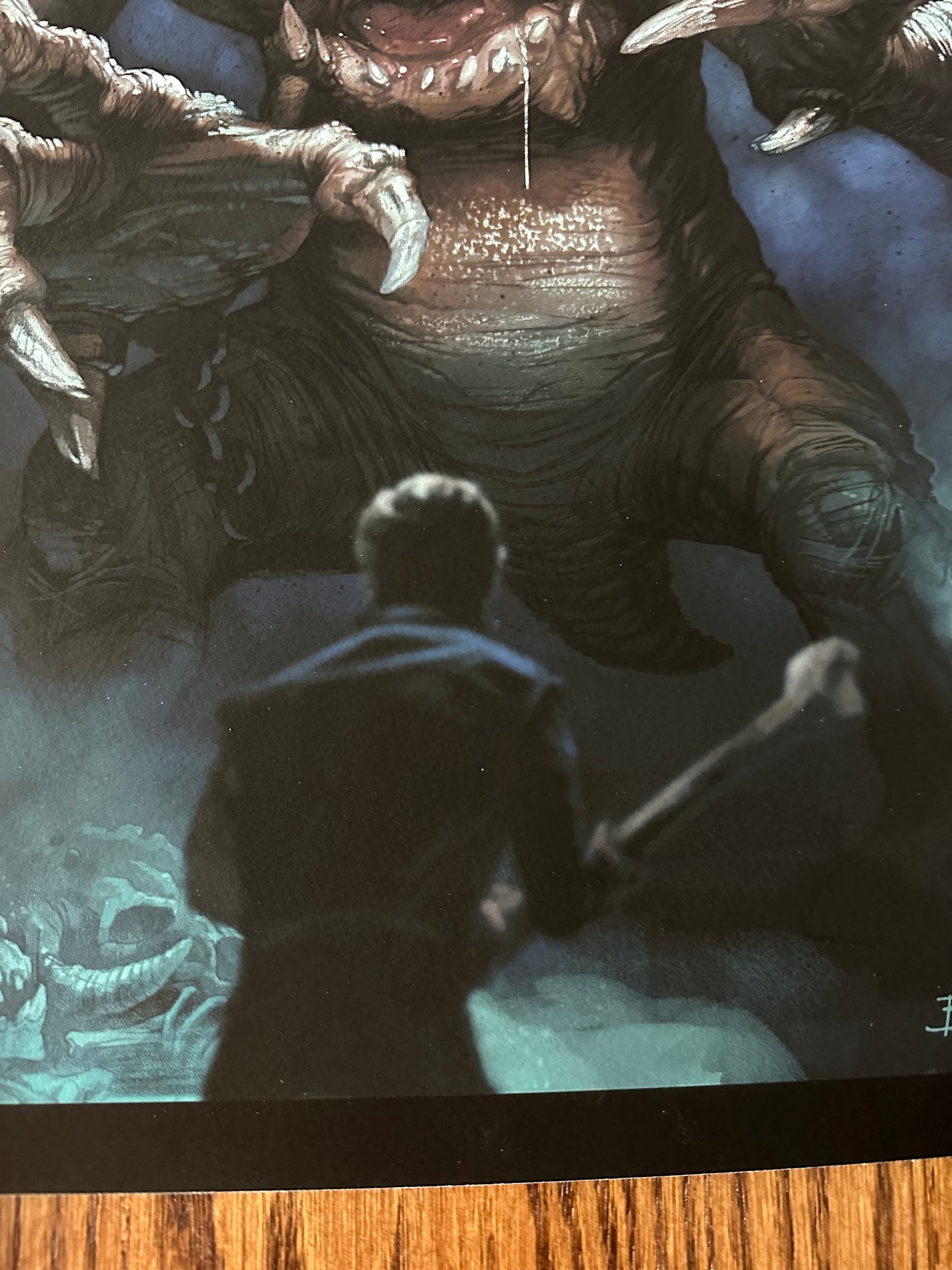 Barret Chapman - The Rancor 13x19 art print - detail image 4