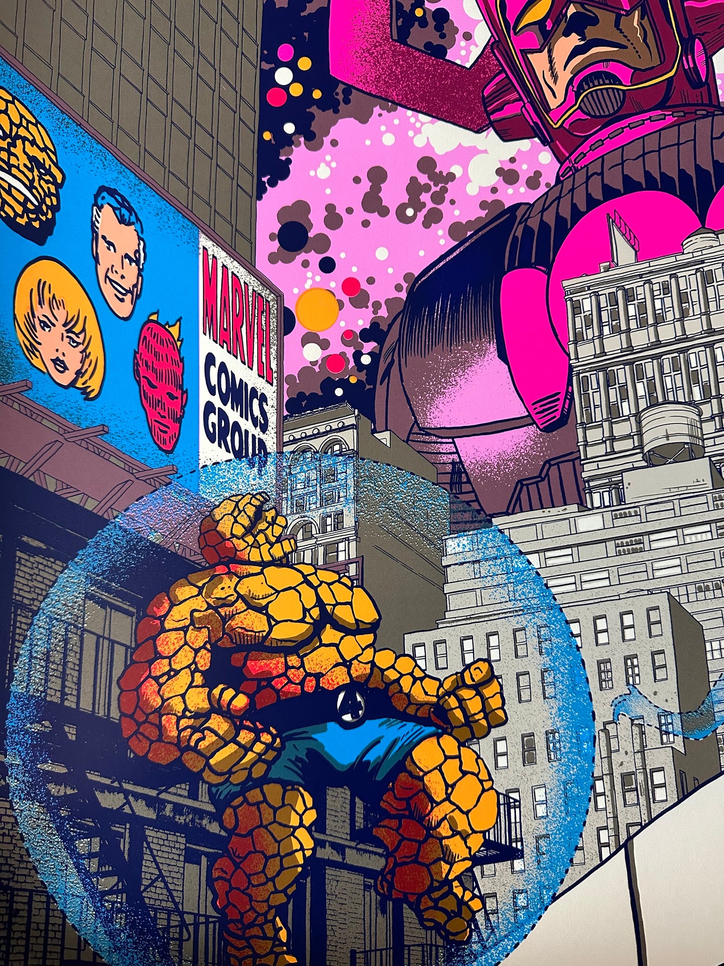 Raid71 - Fantastic Four 24x36 movie poster - detail image 4