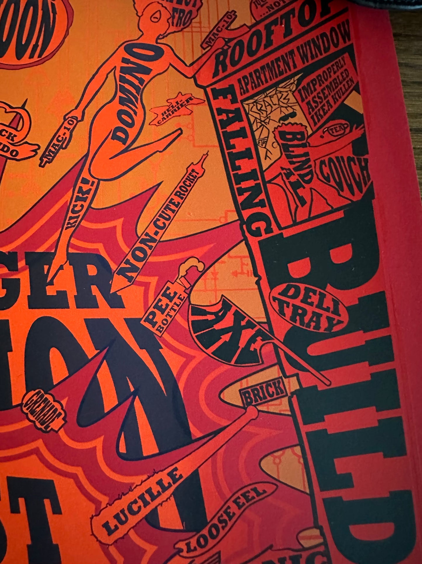 EJR - Deadpool 2 18x24 movie poster - detail image 7