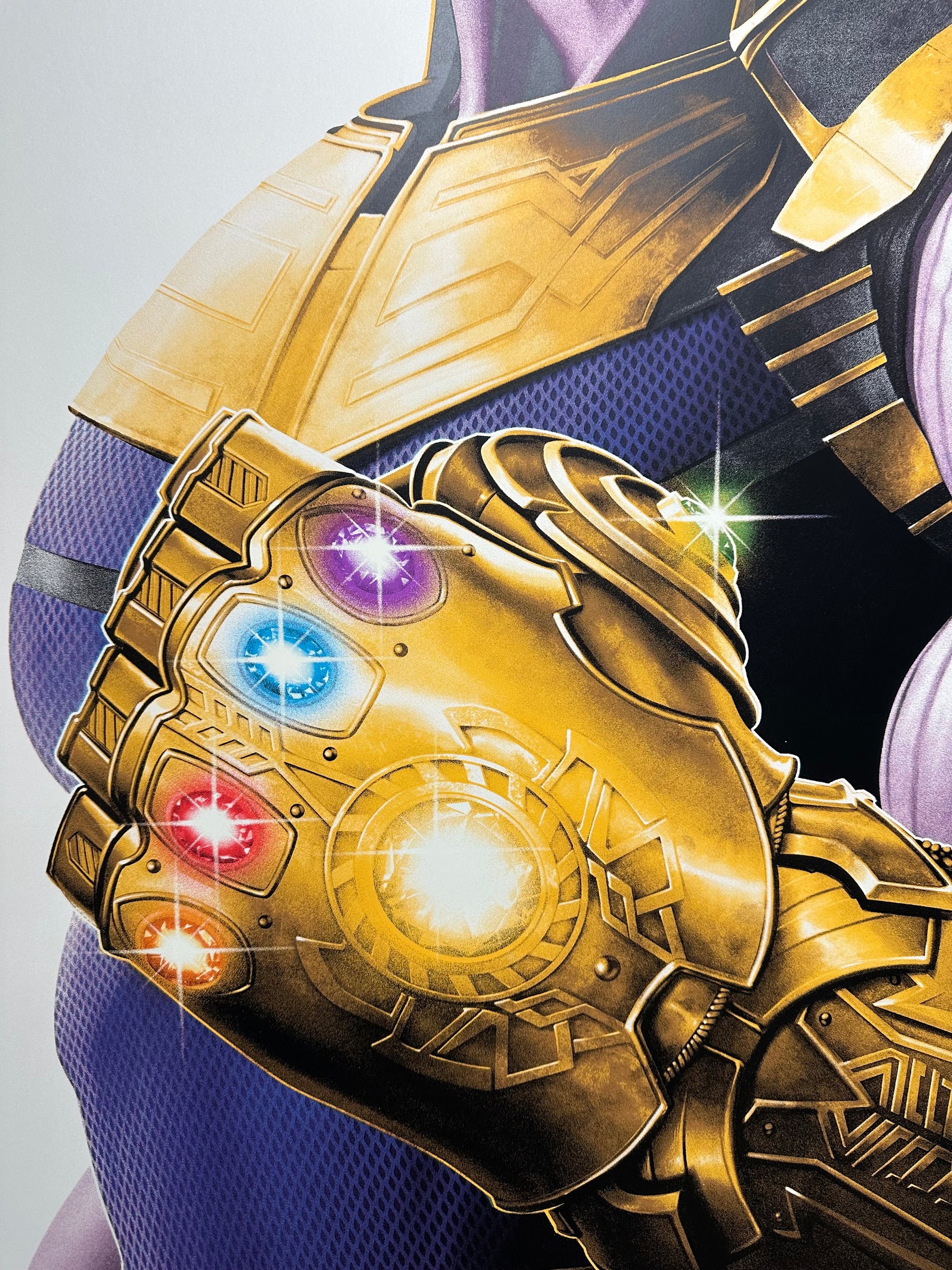 Phantom City Creative - Thanos Infinity Gauntlet 24x36 movie poster - detail image 4
