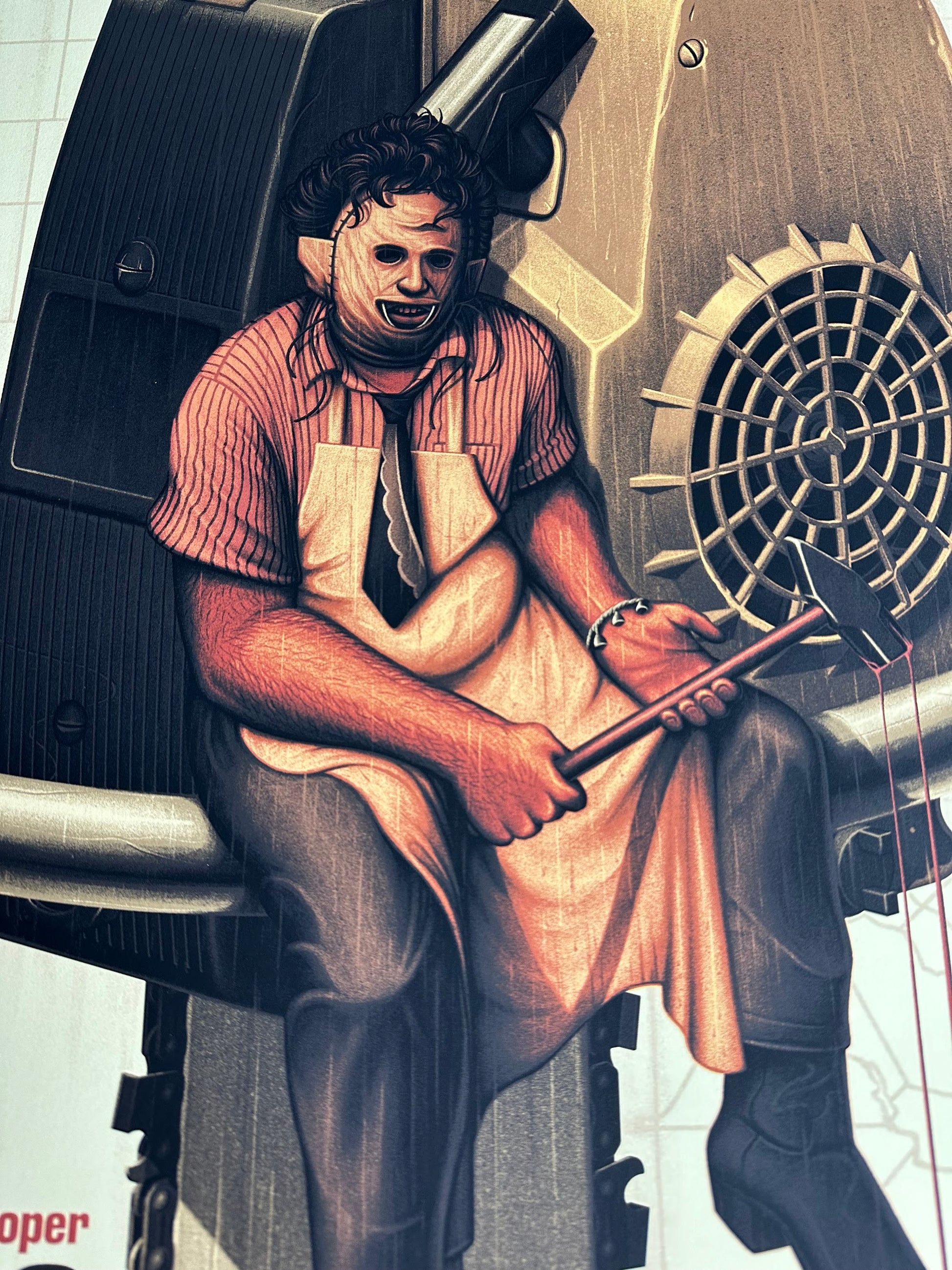 Melvin Mago - Texas Chainsaw Massacre 24x36 movie poster - detail image 2