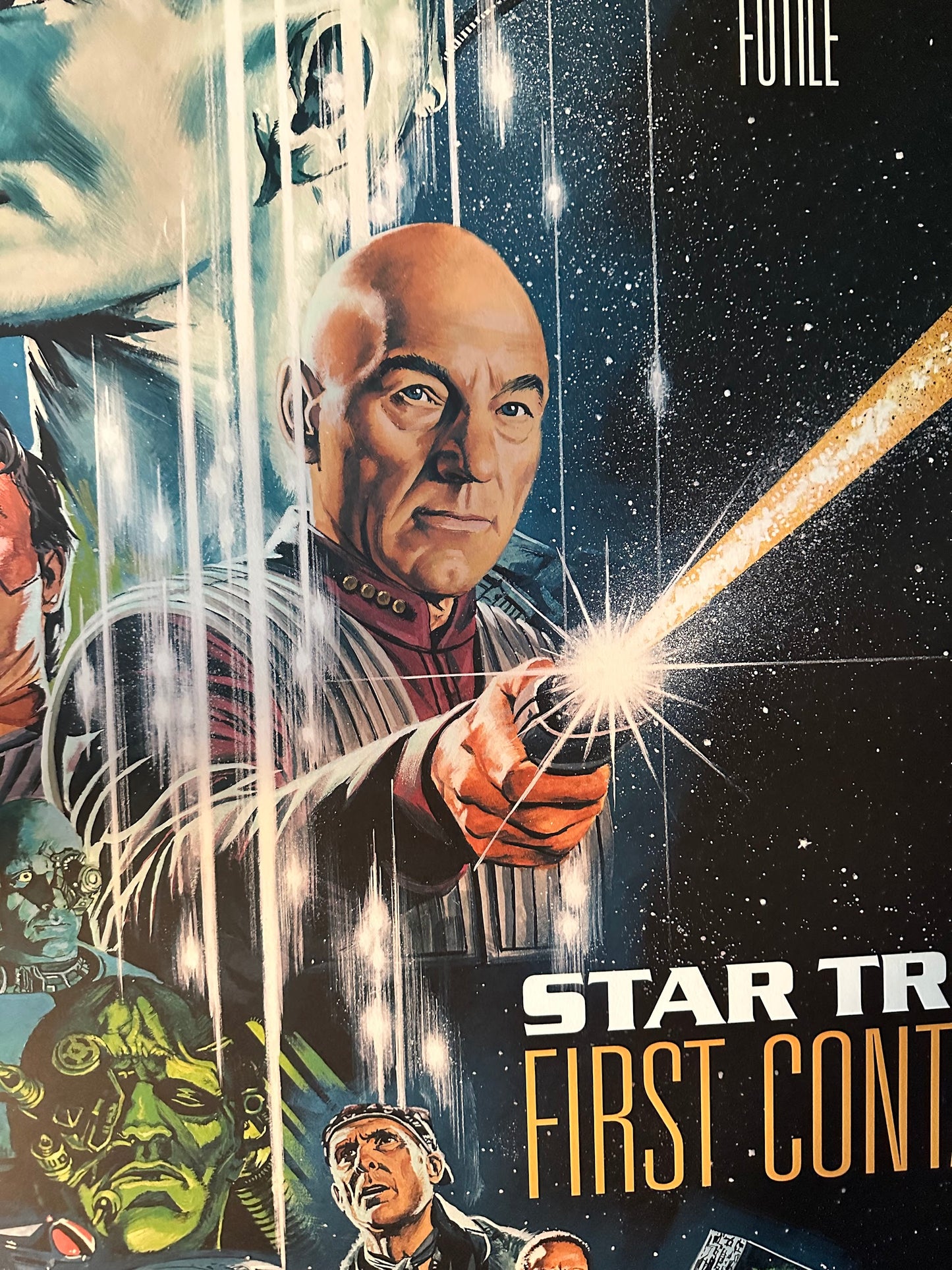 Paul Mann - Star Trek First Contact 24x36 movie poster - detail image 3