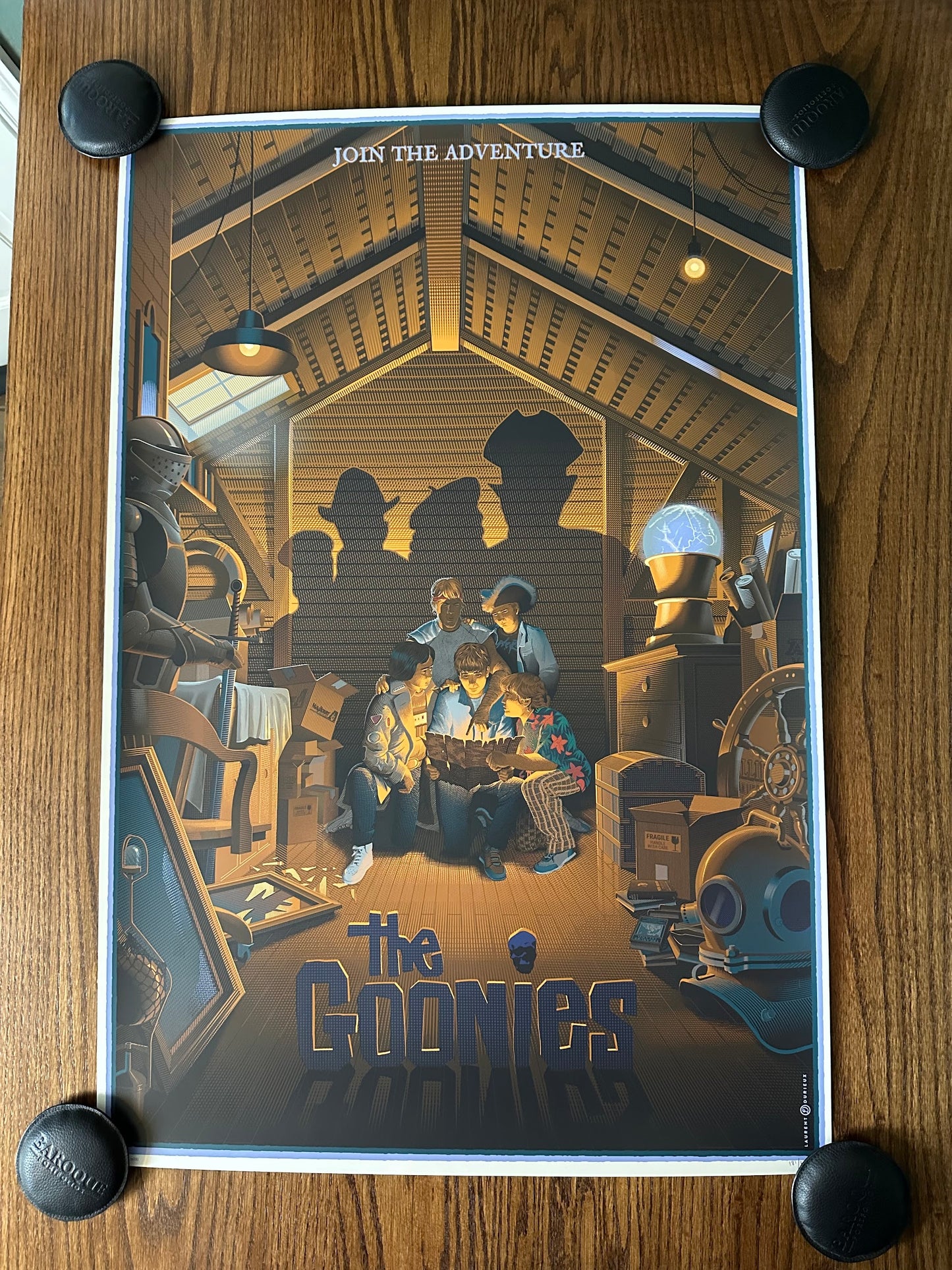 Laurent Durieux - The Goonies 24x36 movie poster
