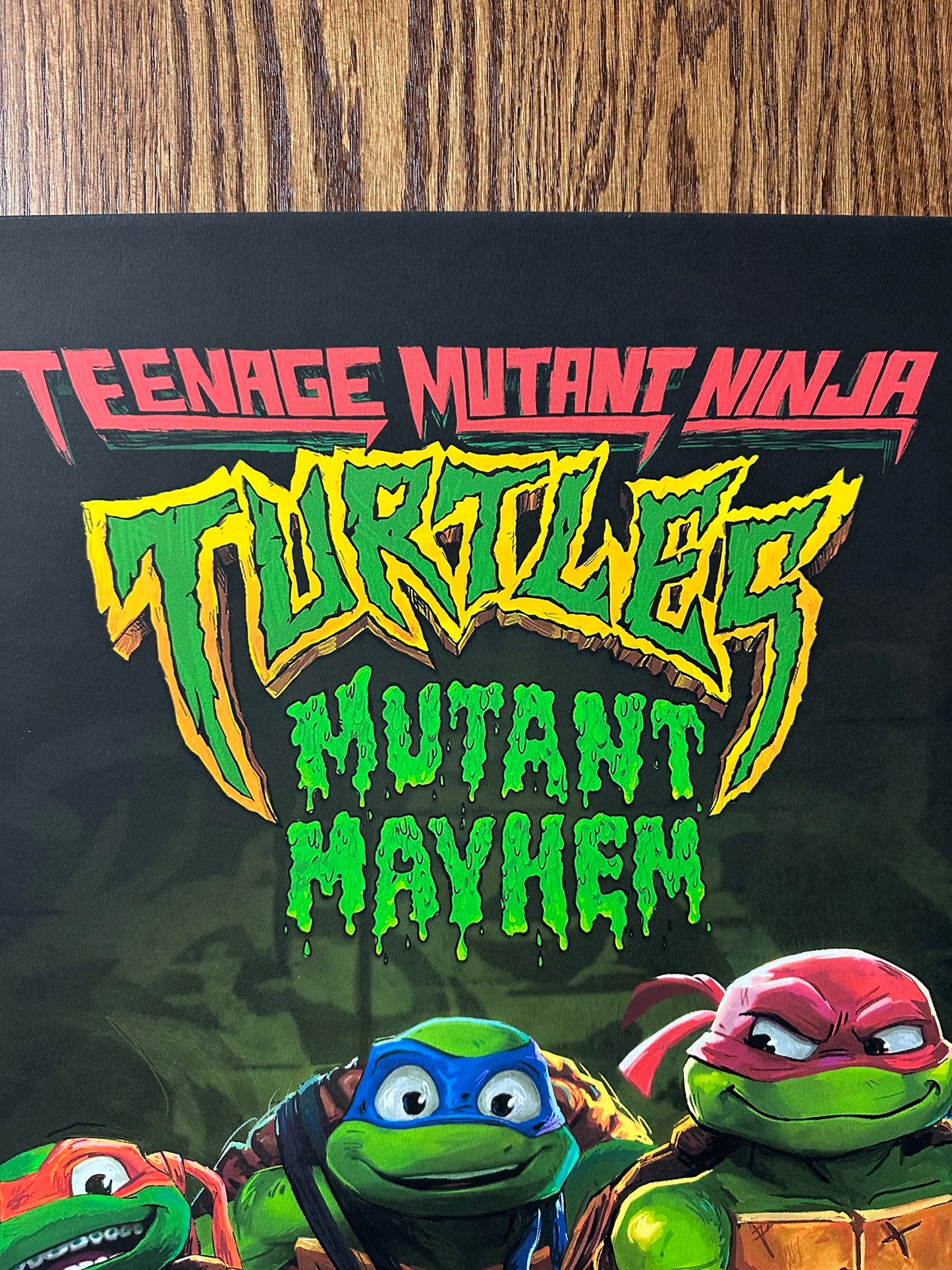 Matheuss Berant - TMNT Mutant Mayhem 24x36 movie poster - detail image 2