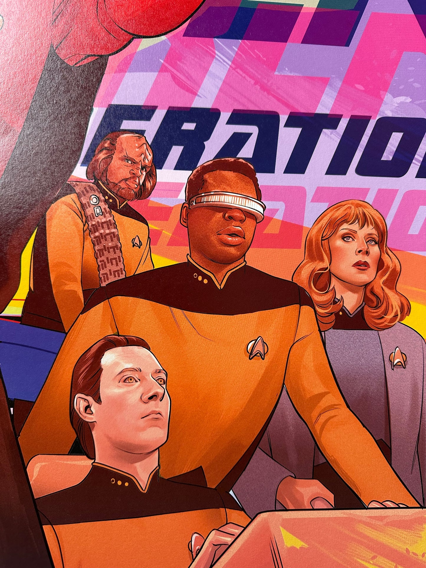 Rachael Stott - Star Trek The Next Generation 24x36 movie poster - detail image 4
