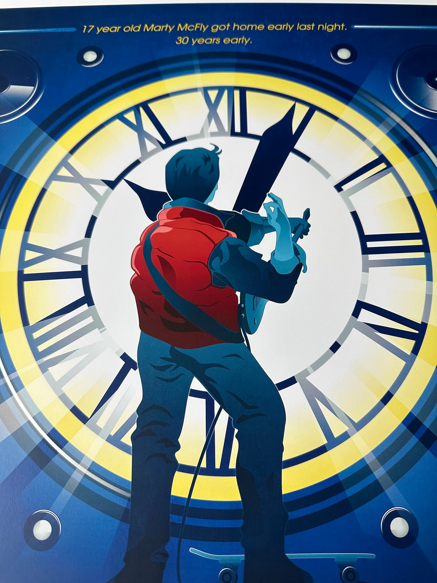 Ninjabot - Back to the Future 18x24 movie poster - detail image 2