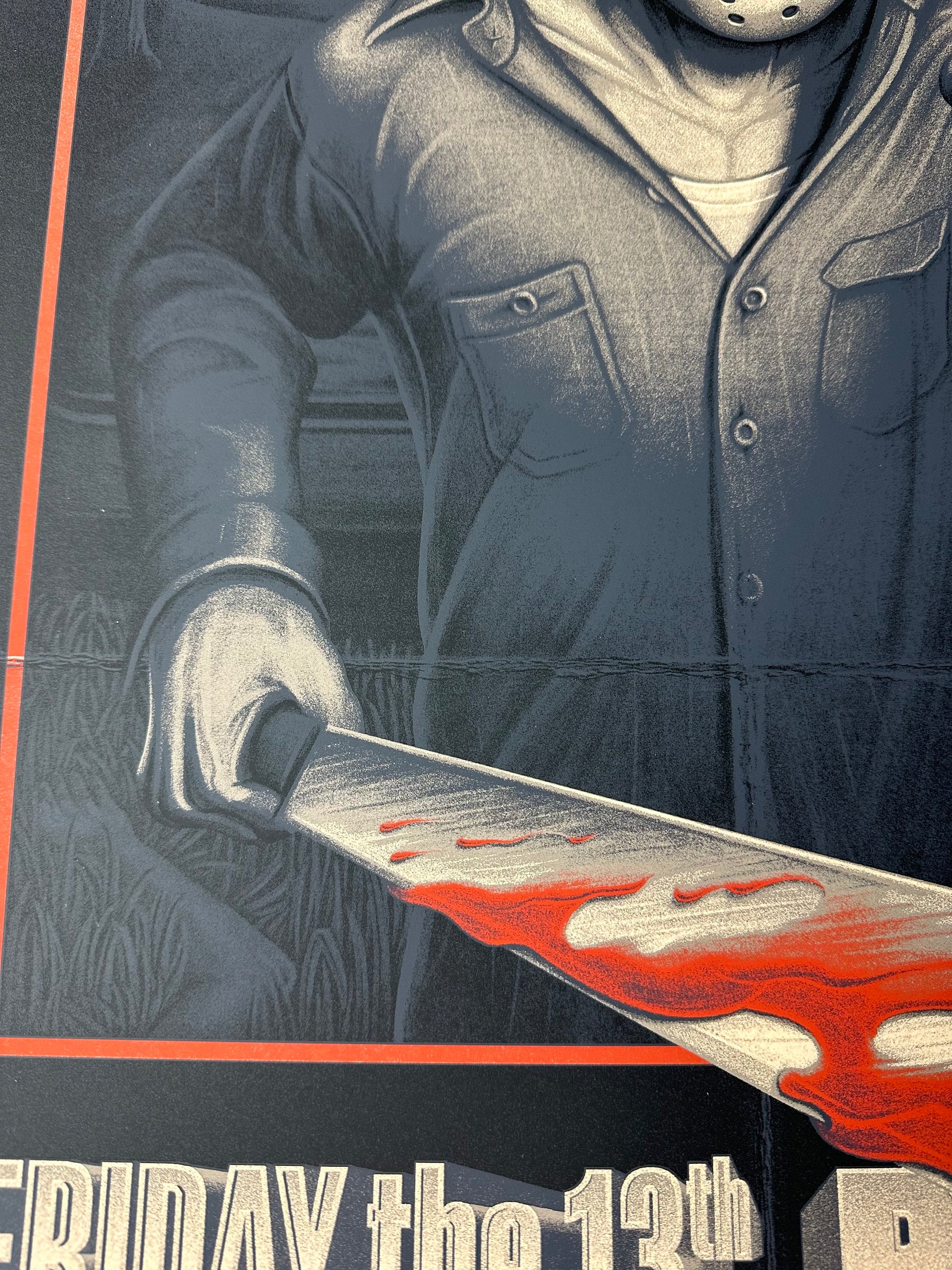 Melvin Mago - Friday the 13th Part 3 18x24 movie poster - detail image 4