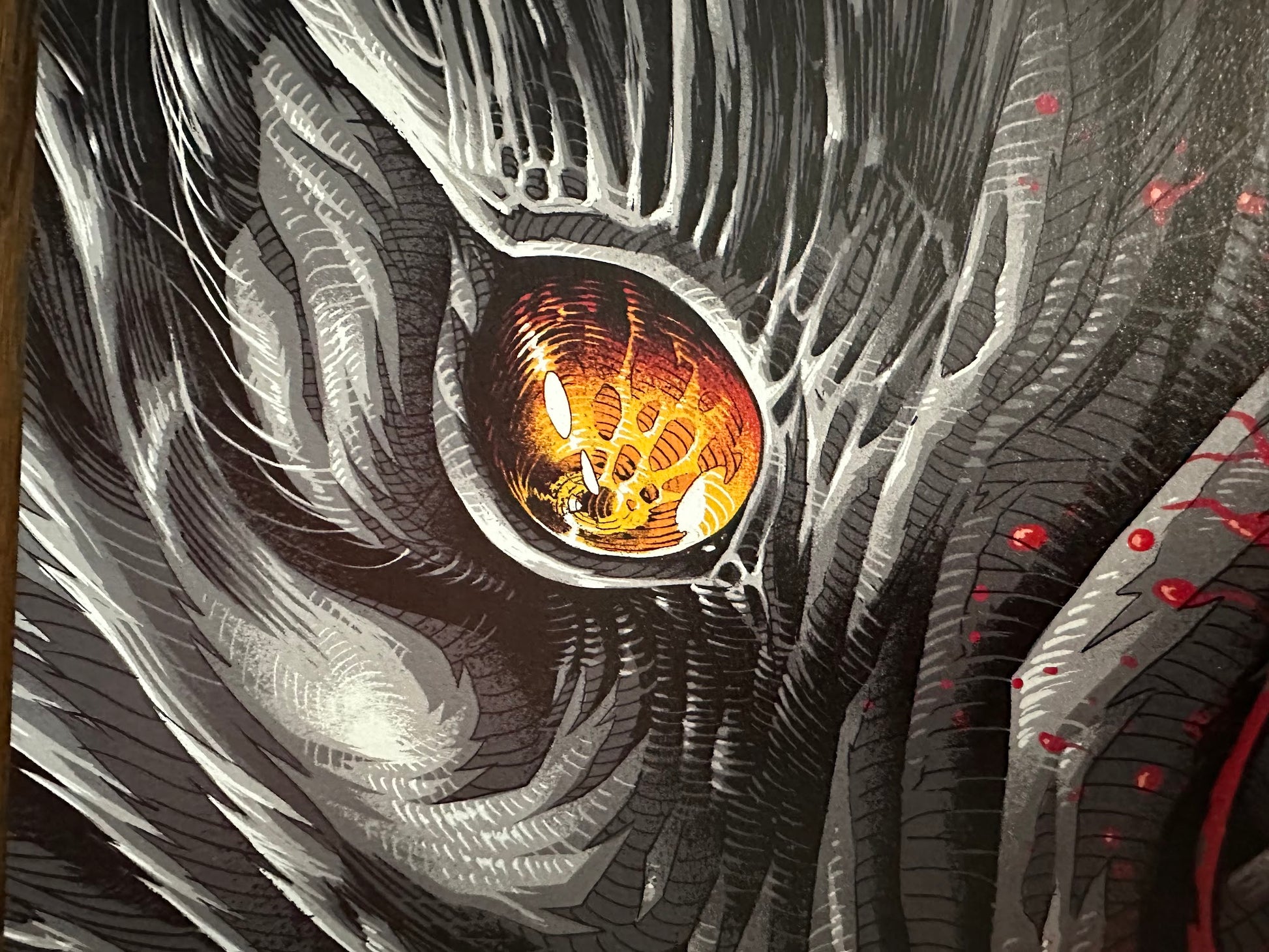 Luke Preece - An American Werewolf in London 36x24 movie poster - detail image 4