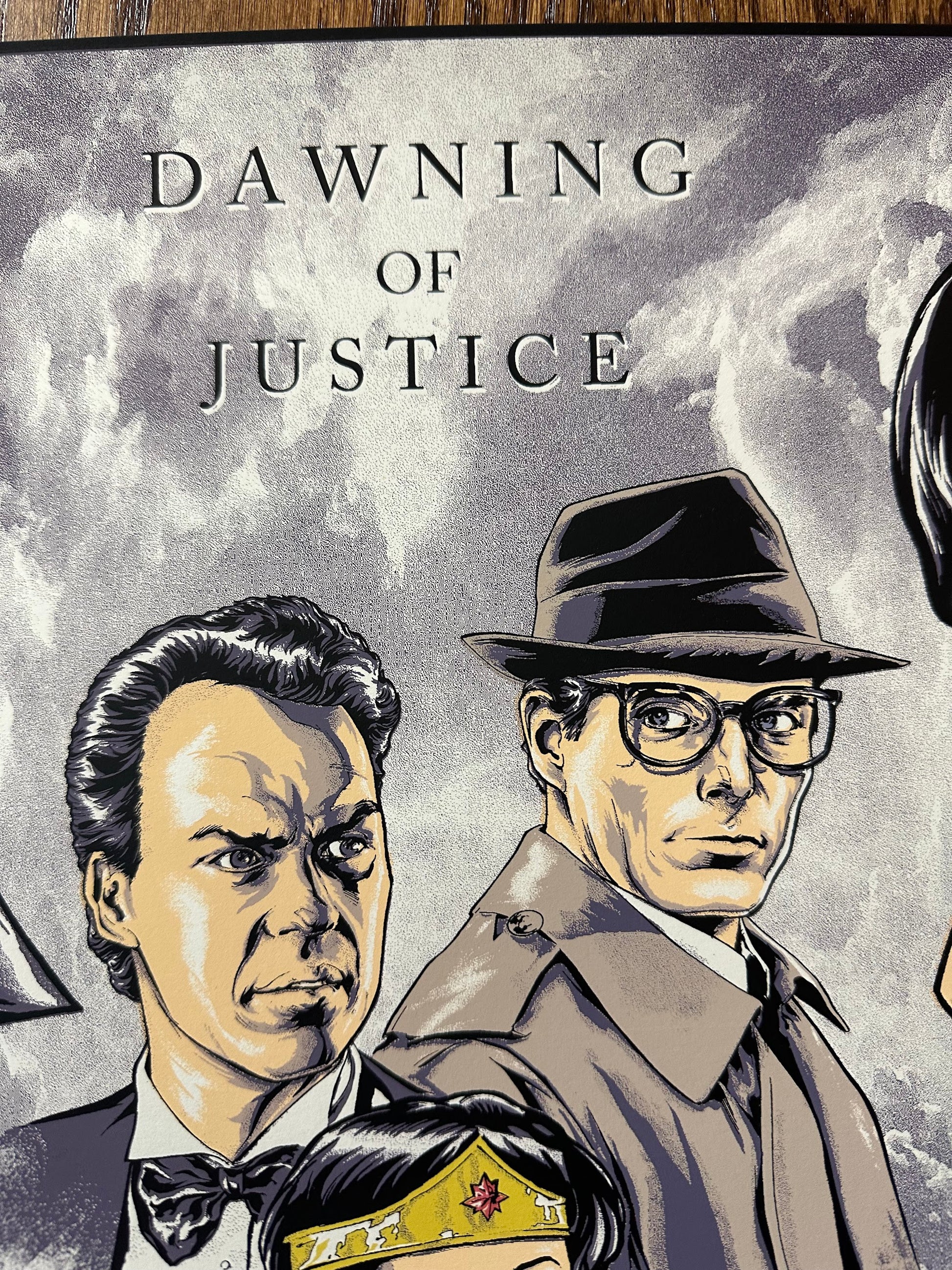 Steve Kurth - DC Batman Superman Dawning of Justice 18x24 movie poster - detail image 2