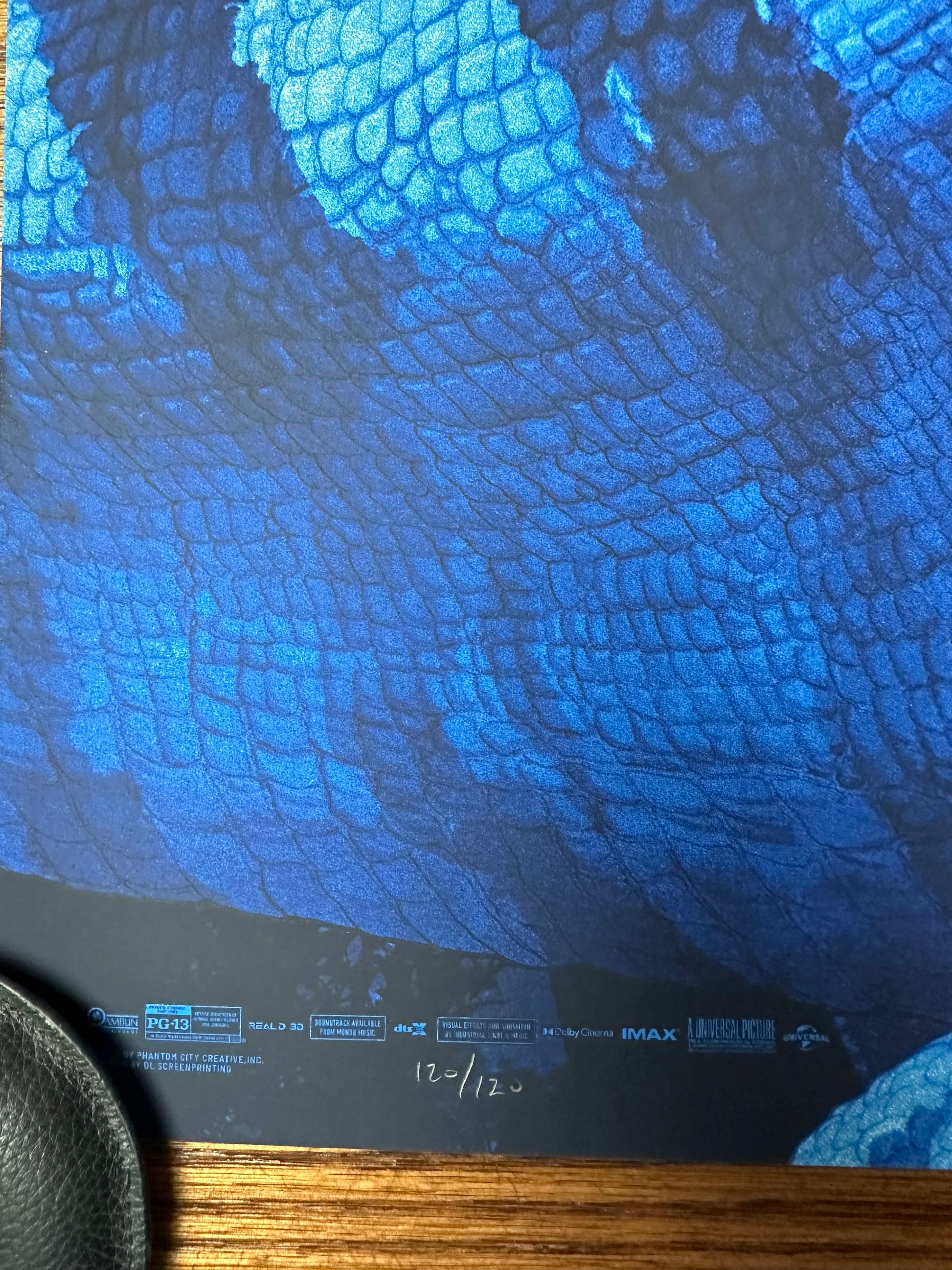 Phantom City Creative - Jurassic World Dominion Variant 36x24 movie poster - detail image 7