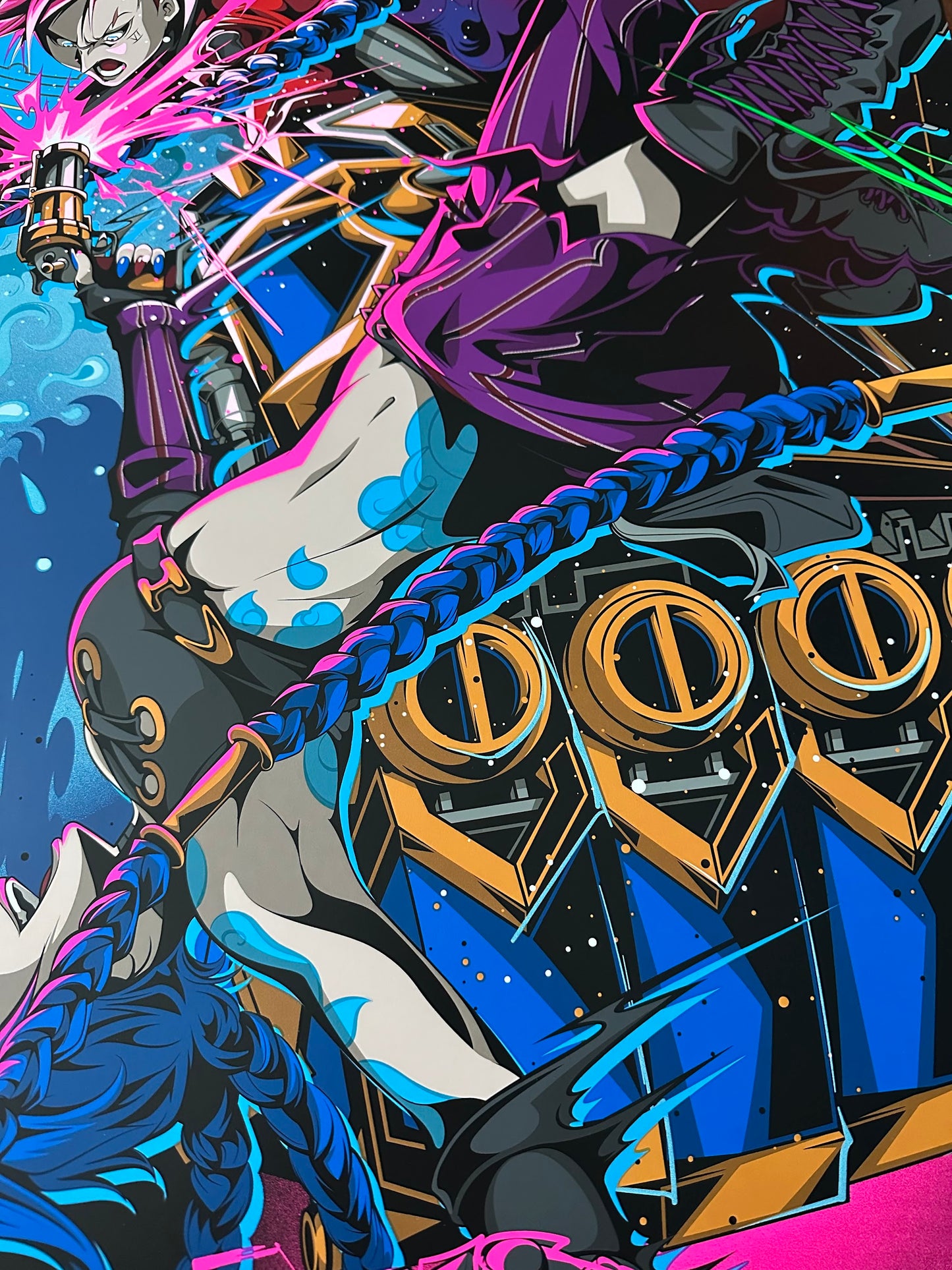 Man Tsun Tsang - Arcane League of Legends 36x24 movie poster - detail image 5