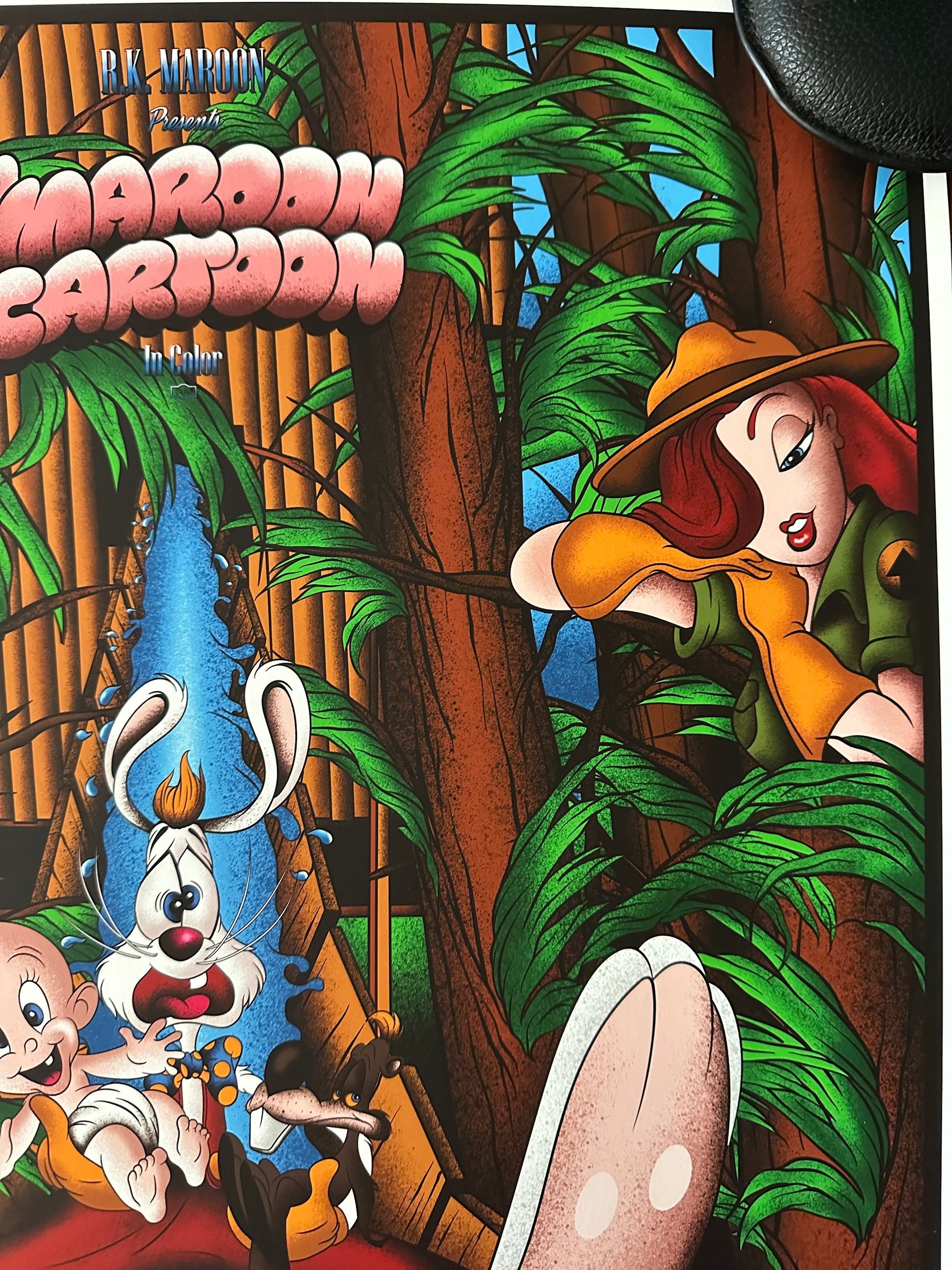 Mainger - Roger Rabbit Trail Mix-Up 16x24 movie poster - detail image 3
