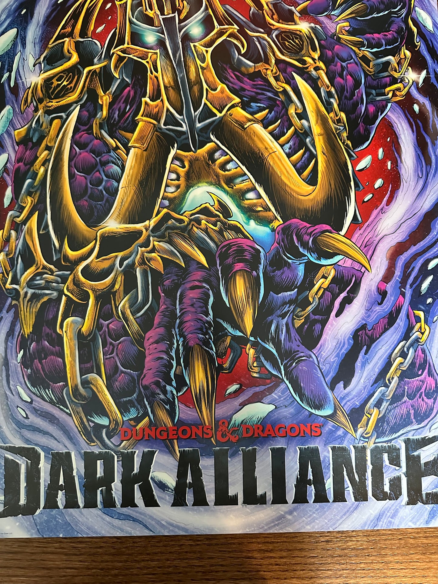 Skinner - Dungeons and Dragons Dark Alliance 18x24 movie poster - detail image 3