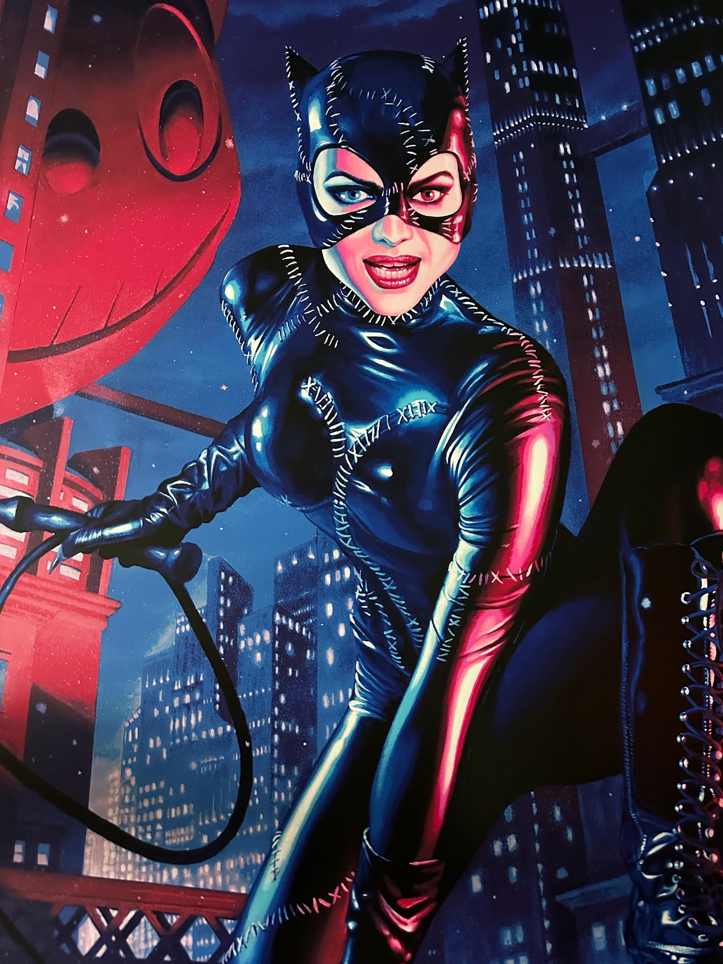 Robert Laskey - Batman Returns Catwoman 24x36 movie poster - detail image 3