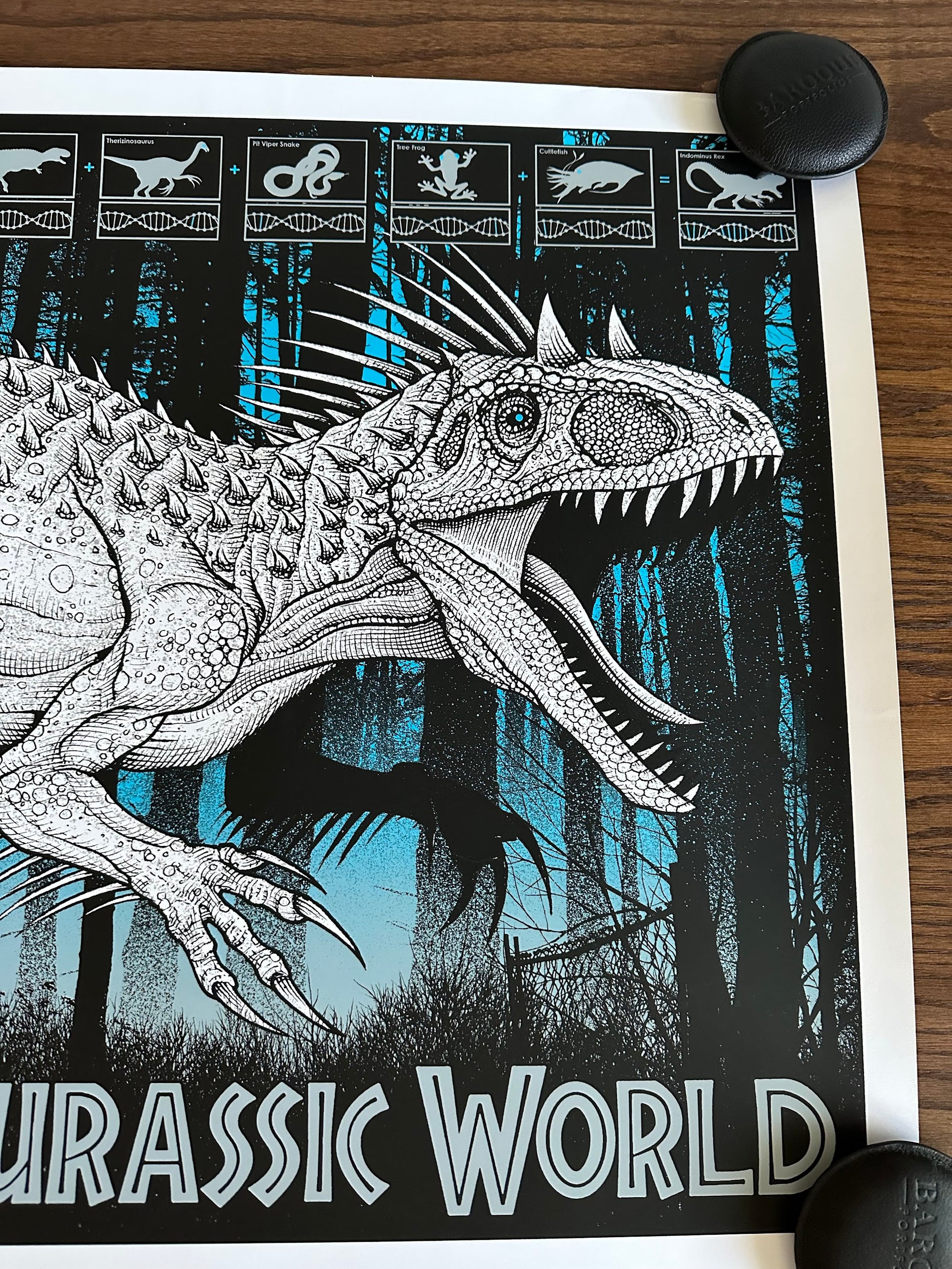 Dan Mcarthy - Jurassic World 36x24 movie poster - detail image 4