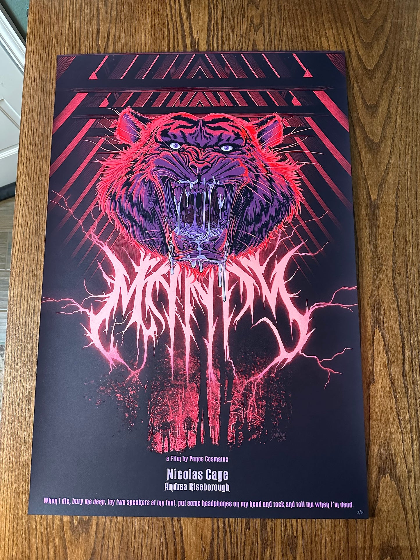 Saniose - Mandy 24x36 movie poster