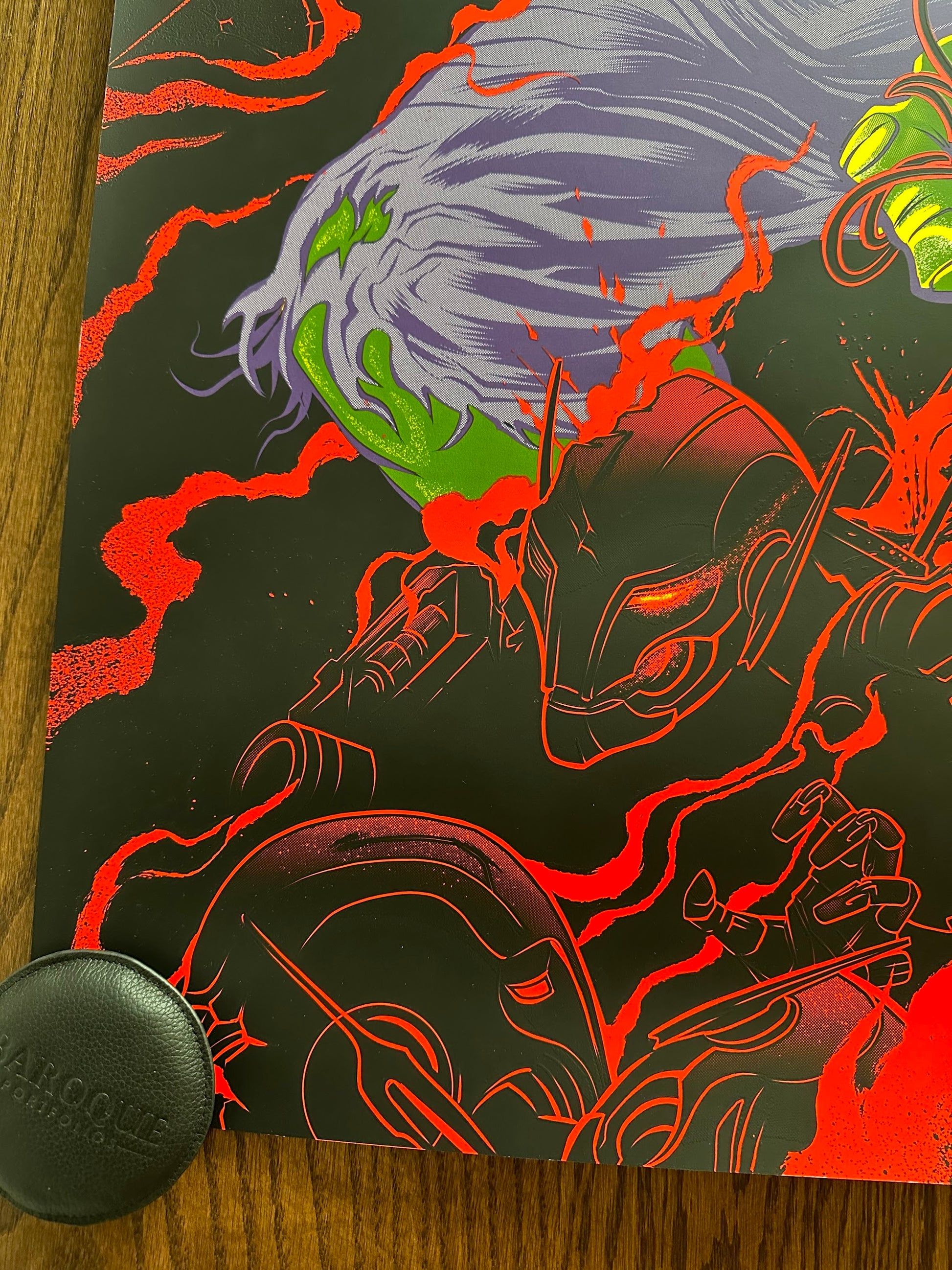 Zombie Yeti - Avengers Hulk 24x36 movie poster - detail image 3