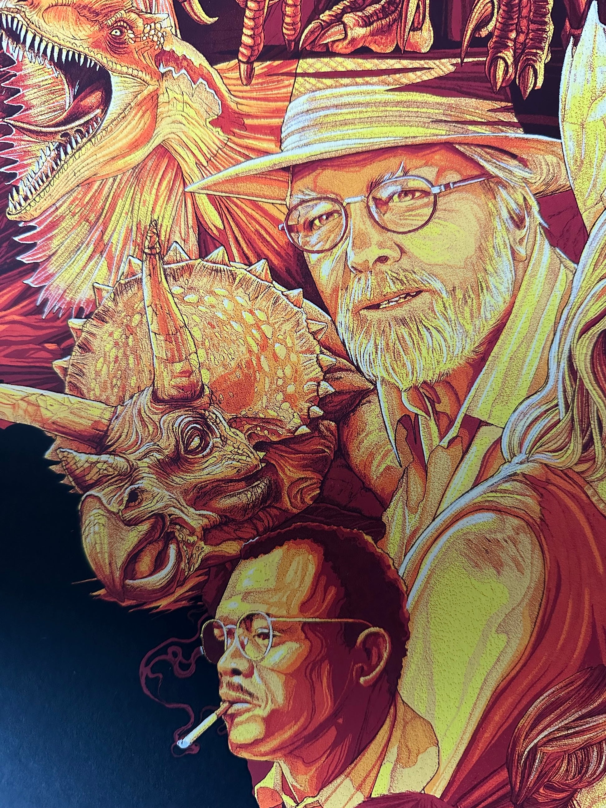 Tavo Montanez - Jurassic Park 24x36 movie poster - detail image 5