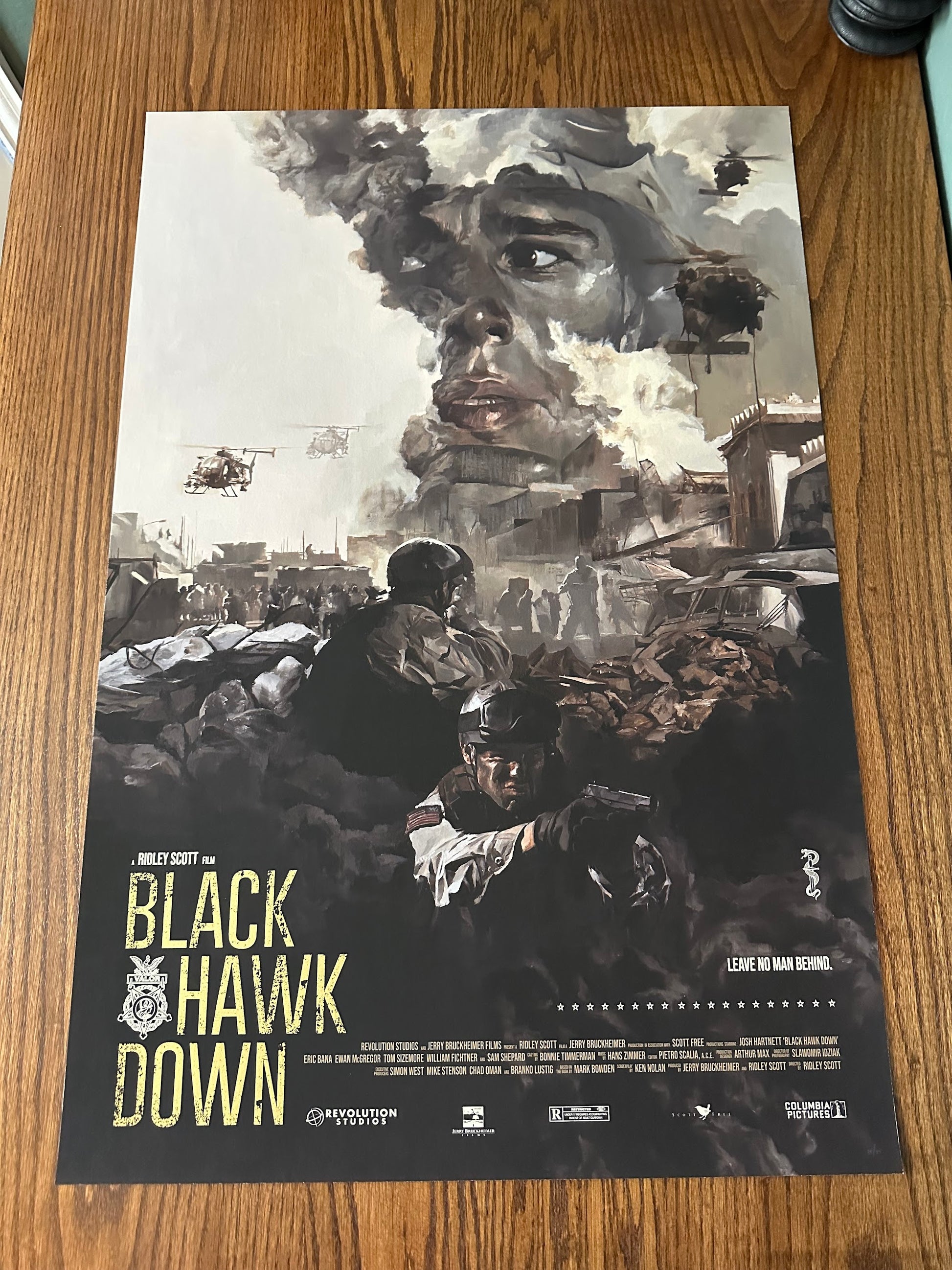 Chris Valentine - Black Hawk Down 24x36 movie poster