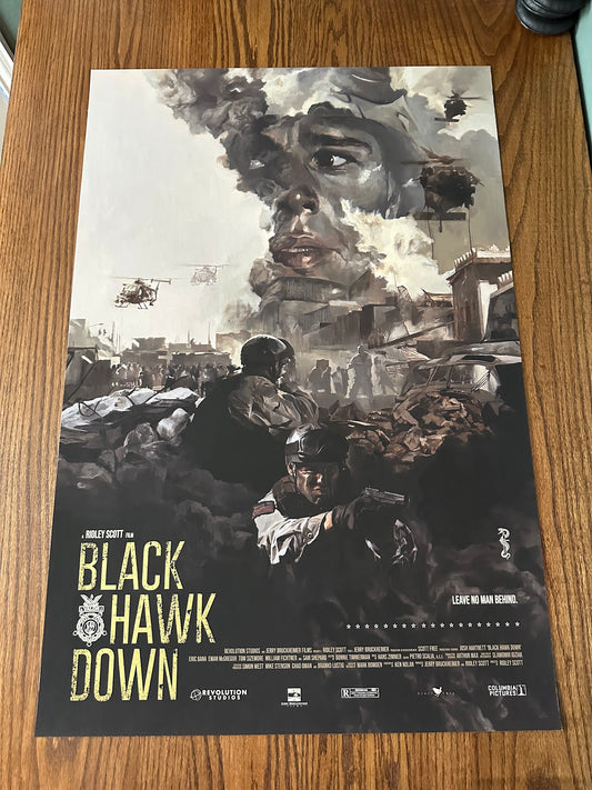 Chris Valentine - Black Hawk Down 24x36 movie poster